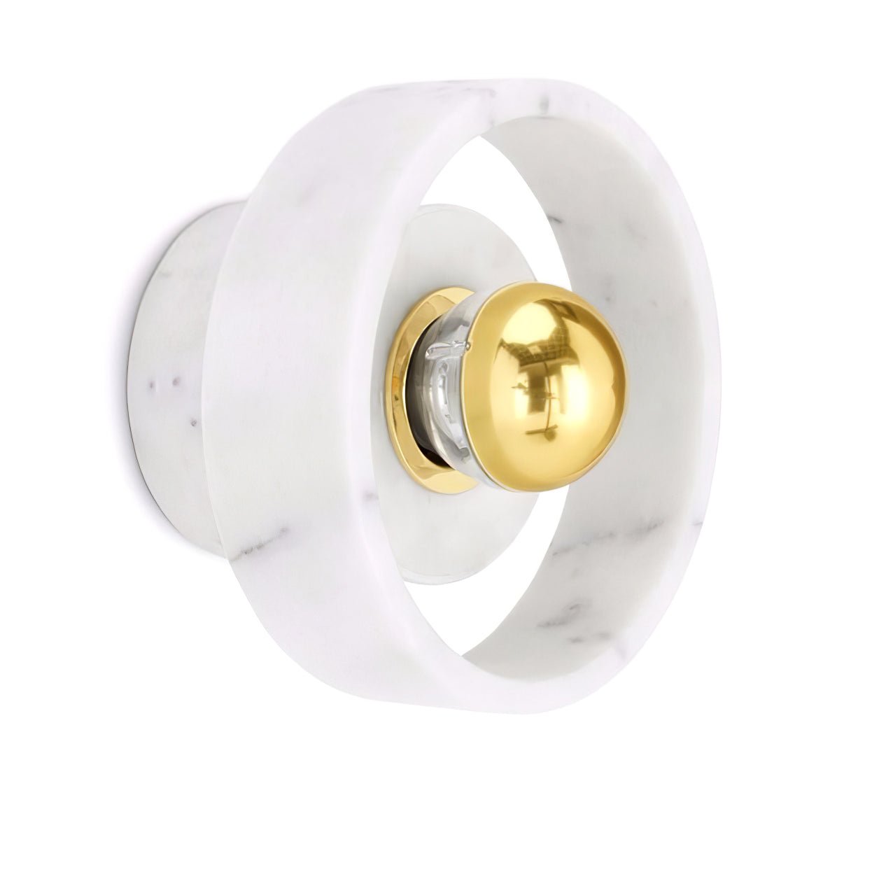 Aurvelora Premium Nordic Art Aura Marble Wall Lamp-Neutral Decor