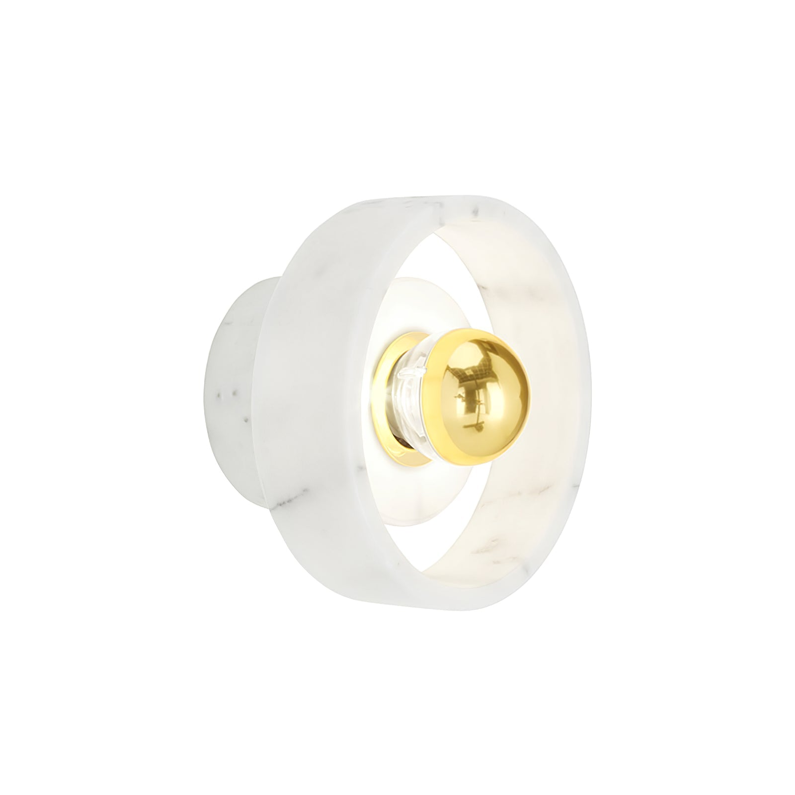 Aurvelora Premium Nordic Art Aura Marble Wall Lamp-Neutral Decor