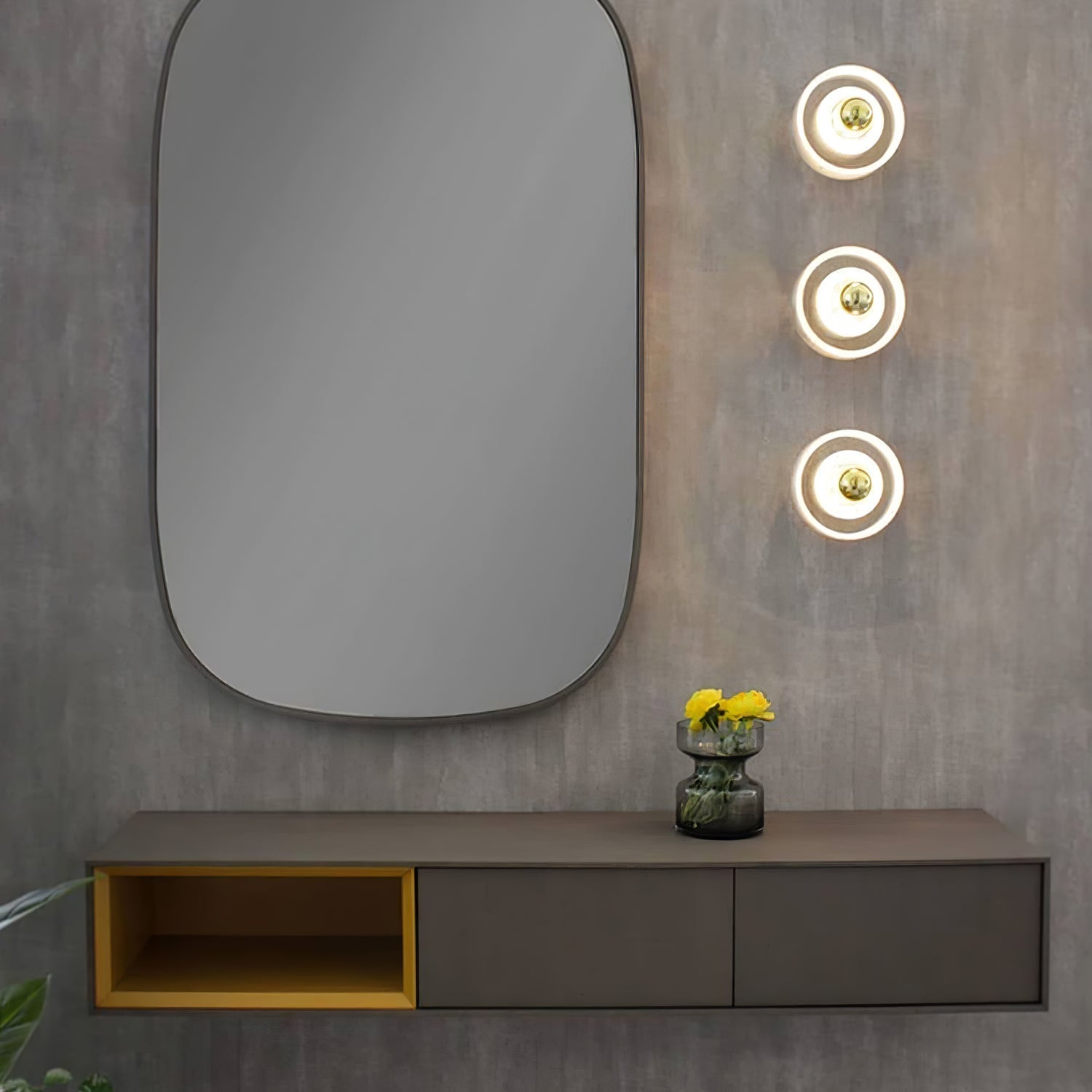 Aurvelora Premium Nordic Art Aura Marble Wall Lamp-Neutral Decor