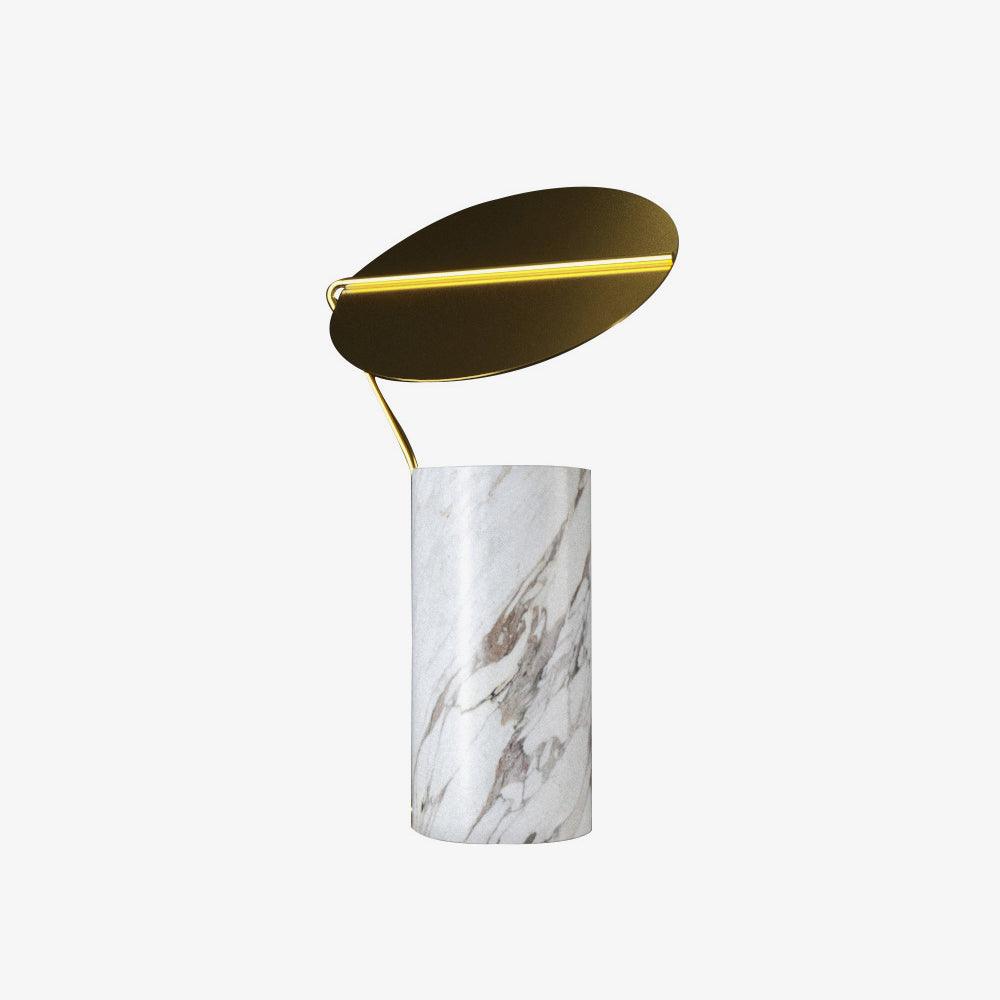 Lumos Marble Table Lamp-Neutral Decor