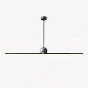 Liora Linear Minimalist Marble Pendant Light-Neutral Decor