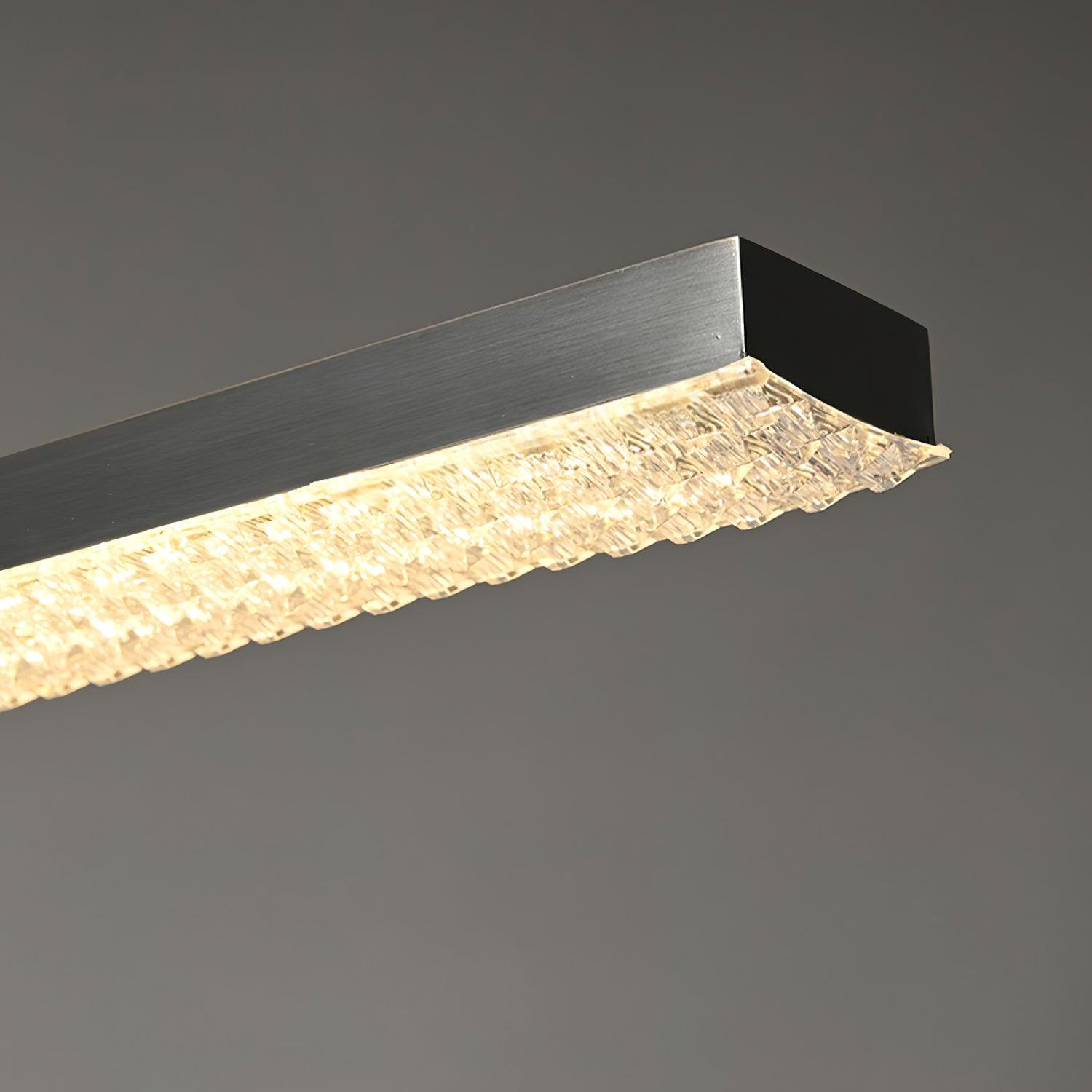 Liora Linear Minimalist Marble Pendant Light-Neutral Decor