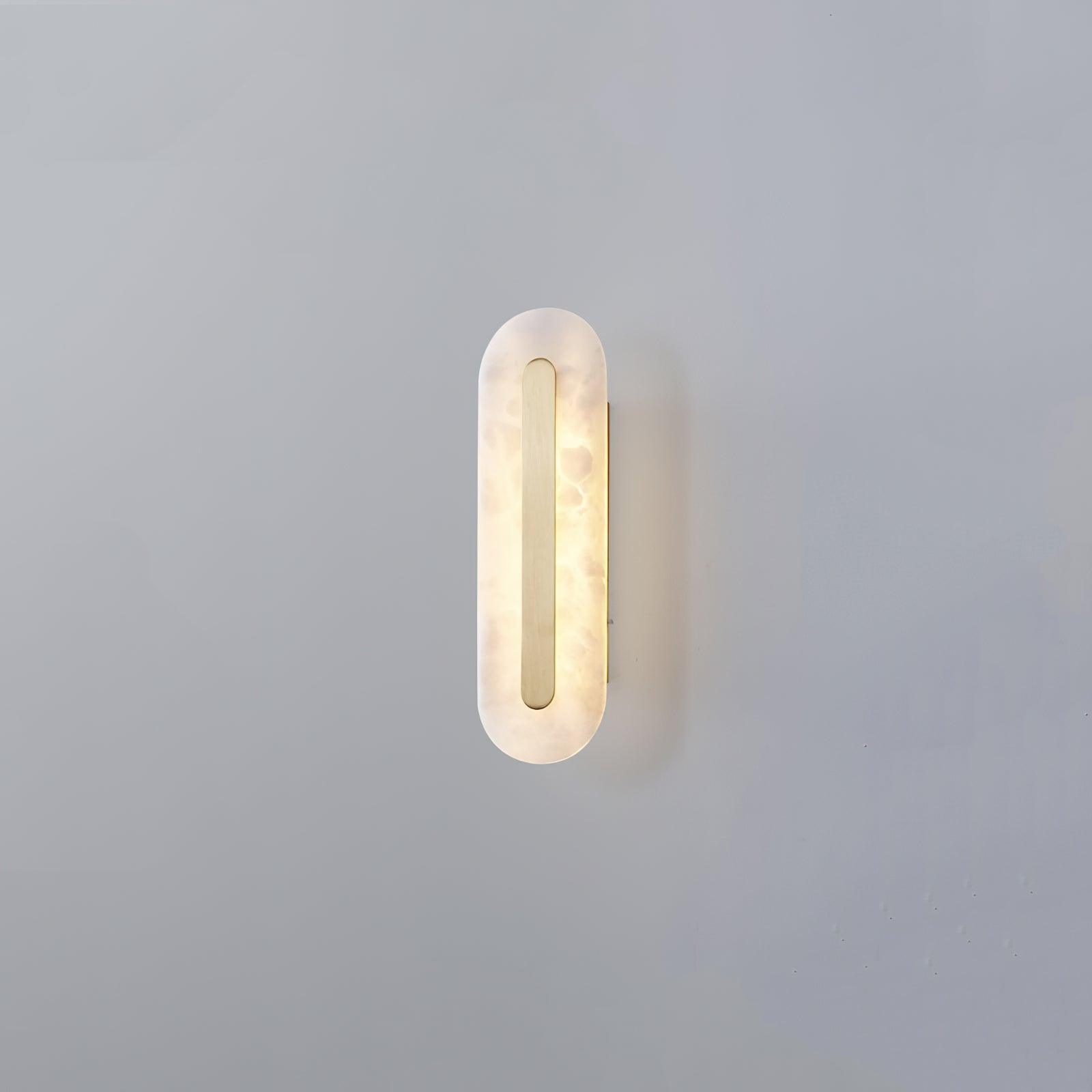 Kristy Alabaster Rounded Wall Lamp