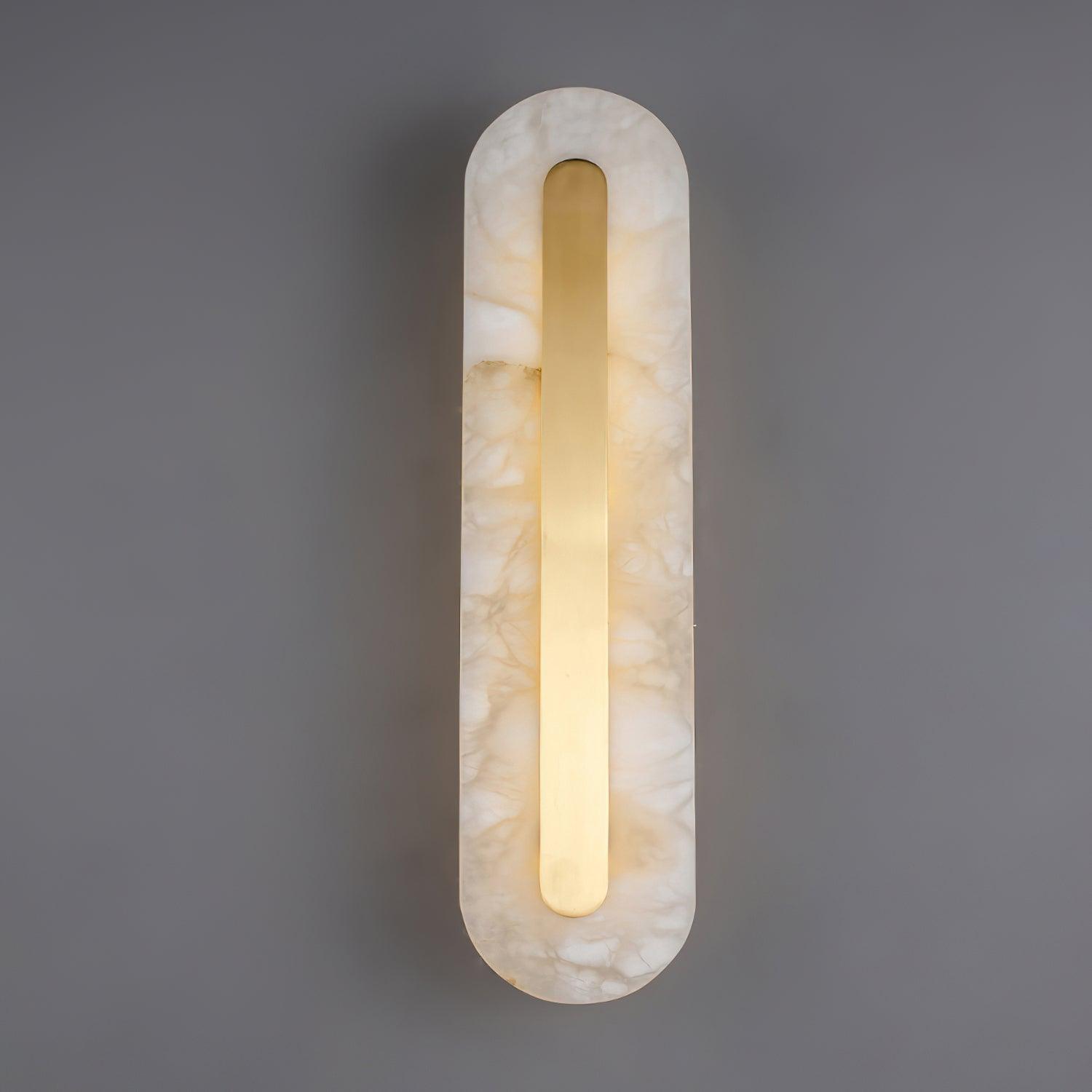 Kristy Alabaster Rounded Wall Lamp