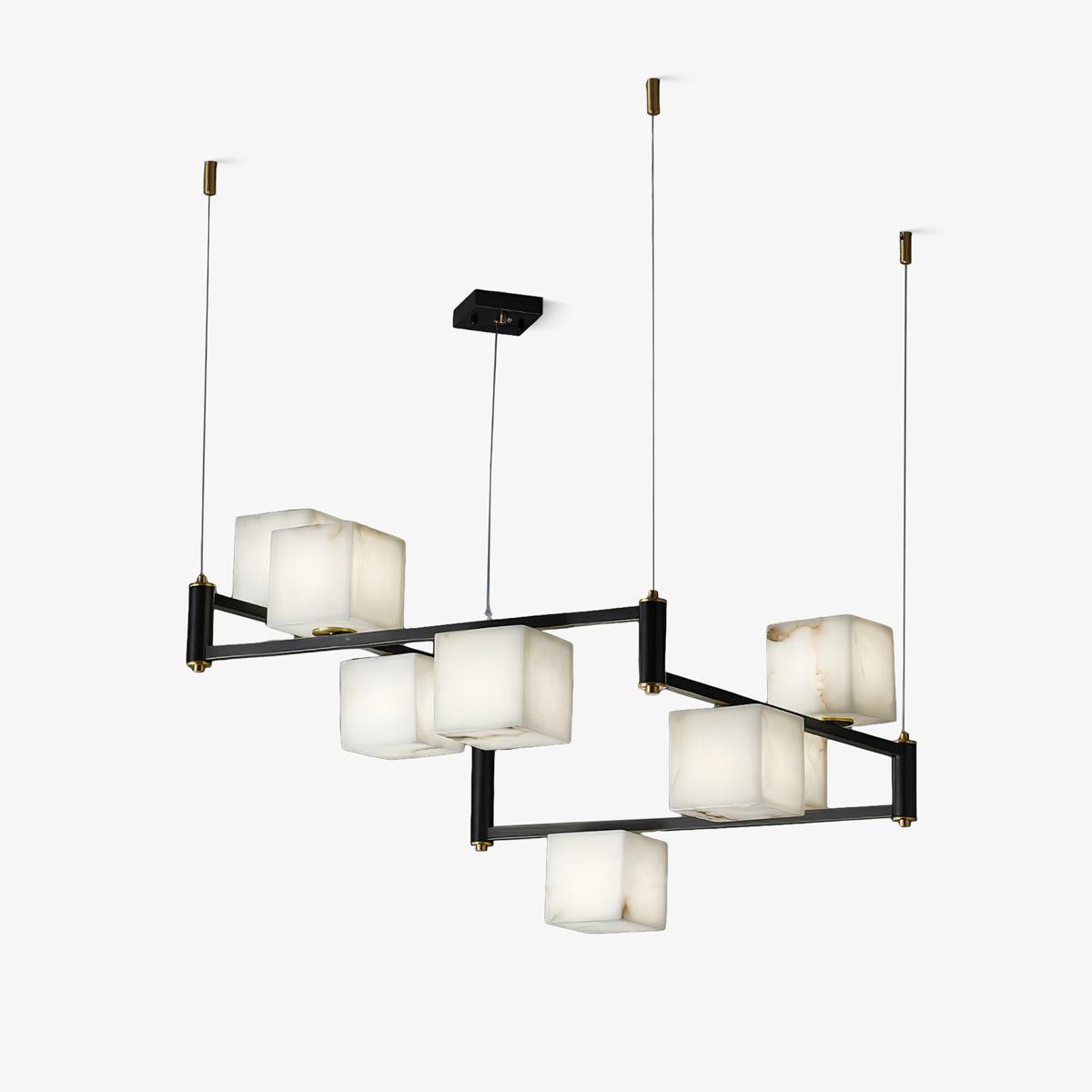 Nena Ciraeor Glass Chandelier-Neutral Decor