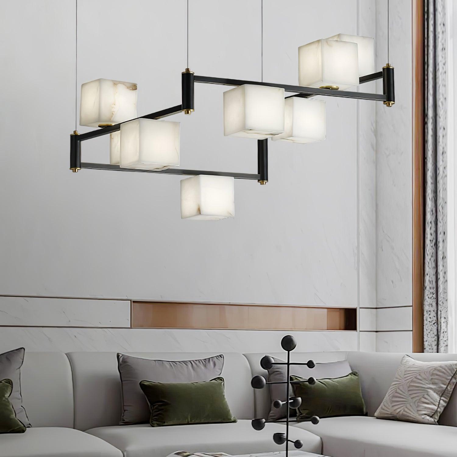Nena Ciraeor Glass Chandelier-Neutral Decor