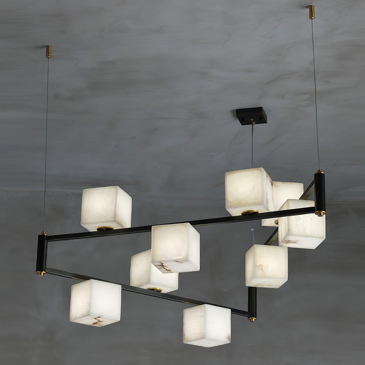 Nena Ciraeor Glass Chandelier-Neutral Decor