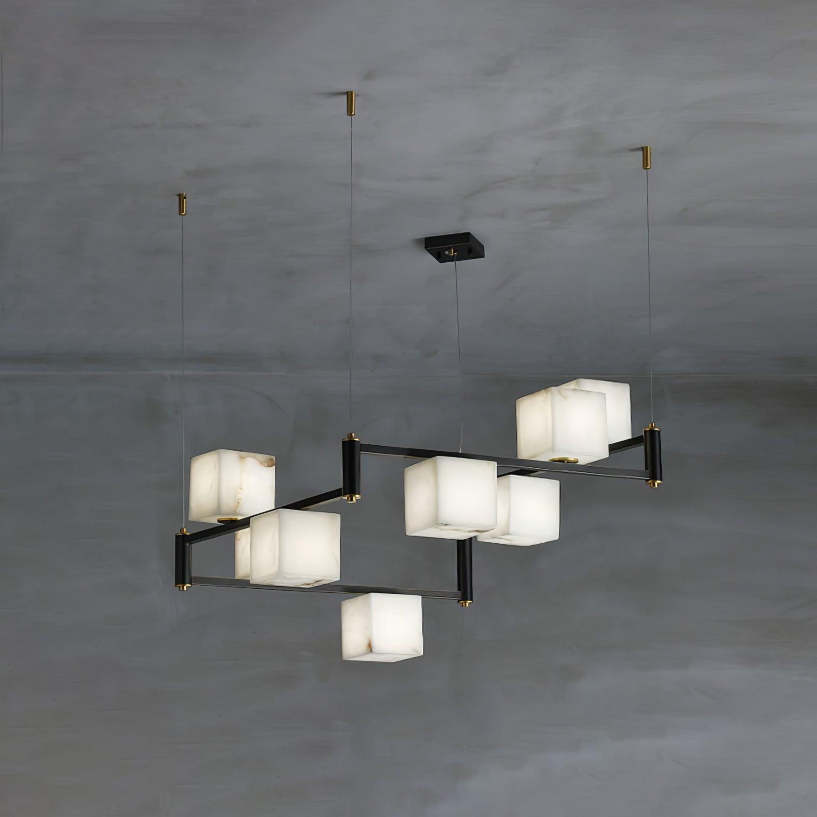 Nena Ciraeor Glass Chandelier-Neutral Decor