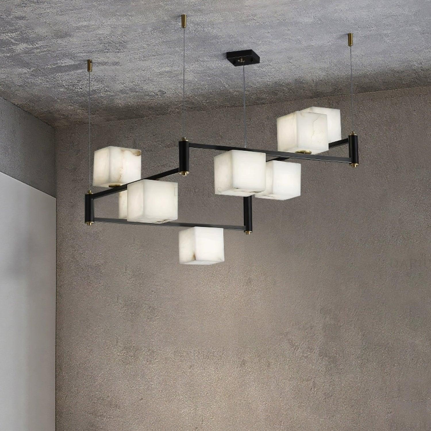 Nena Ciraeor Glass Chandelier-Neutral Decor