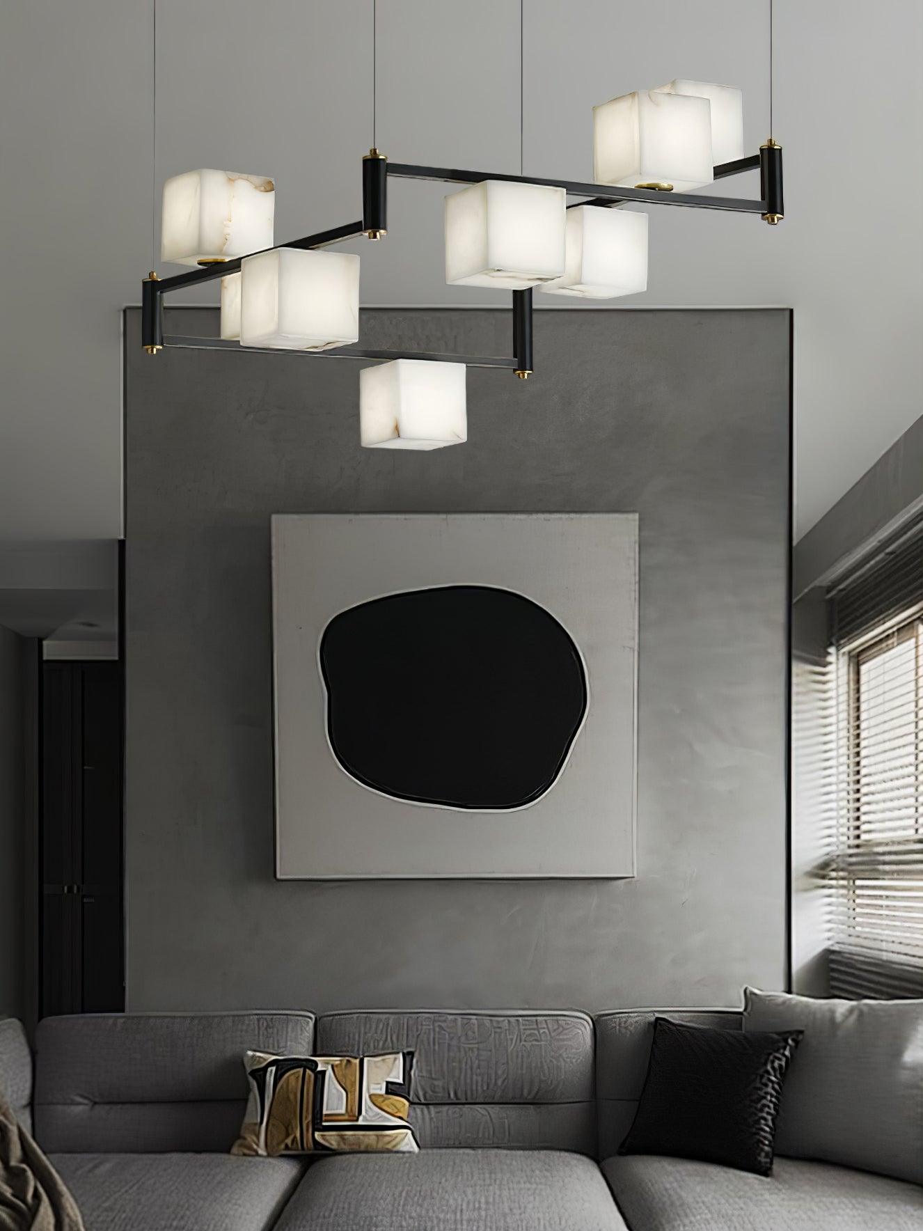 Nena Ciraeor Glass Chandelier-Neutral Decor