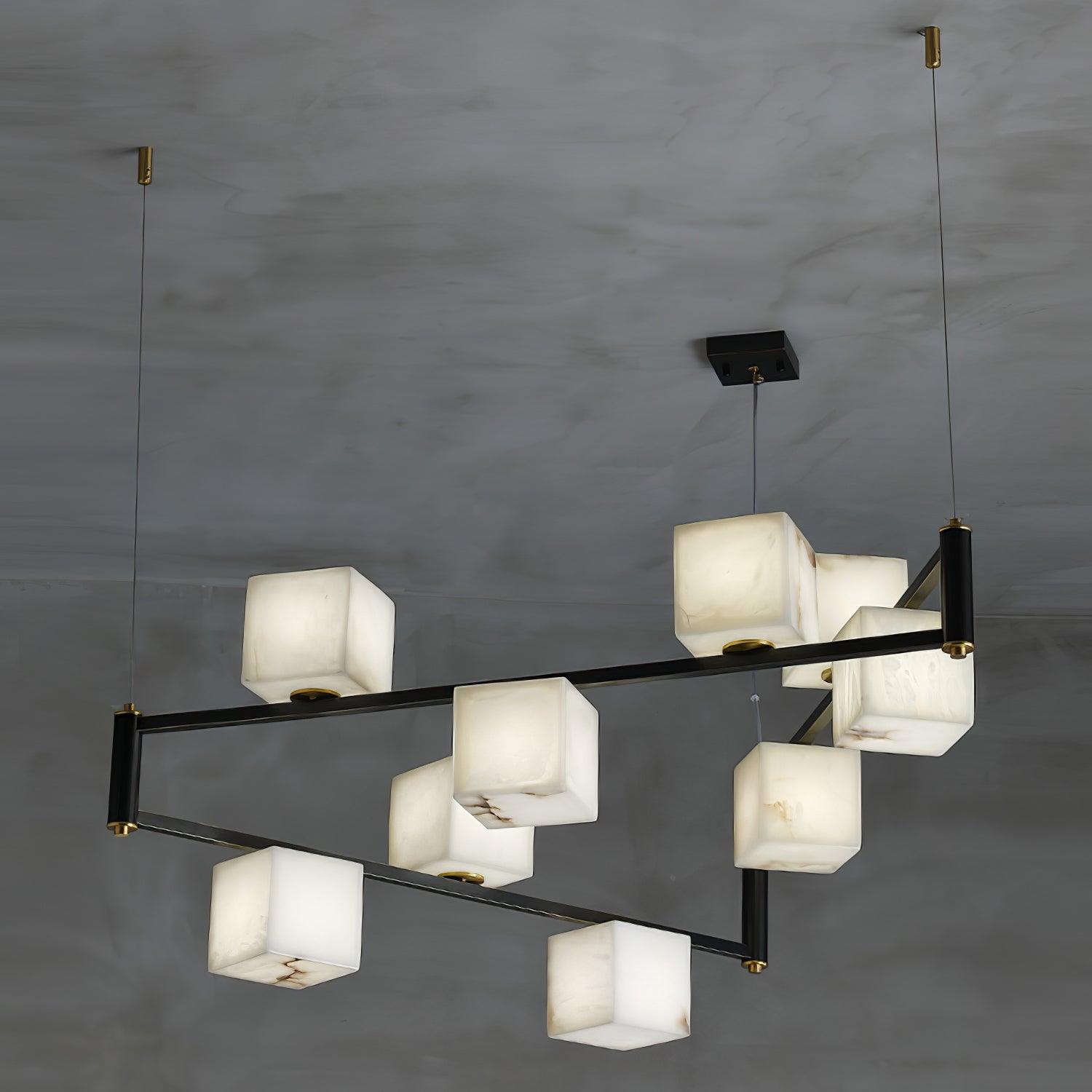 Nena Ciraeor Glass Chandelier-Neutral Decor