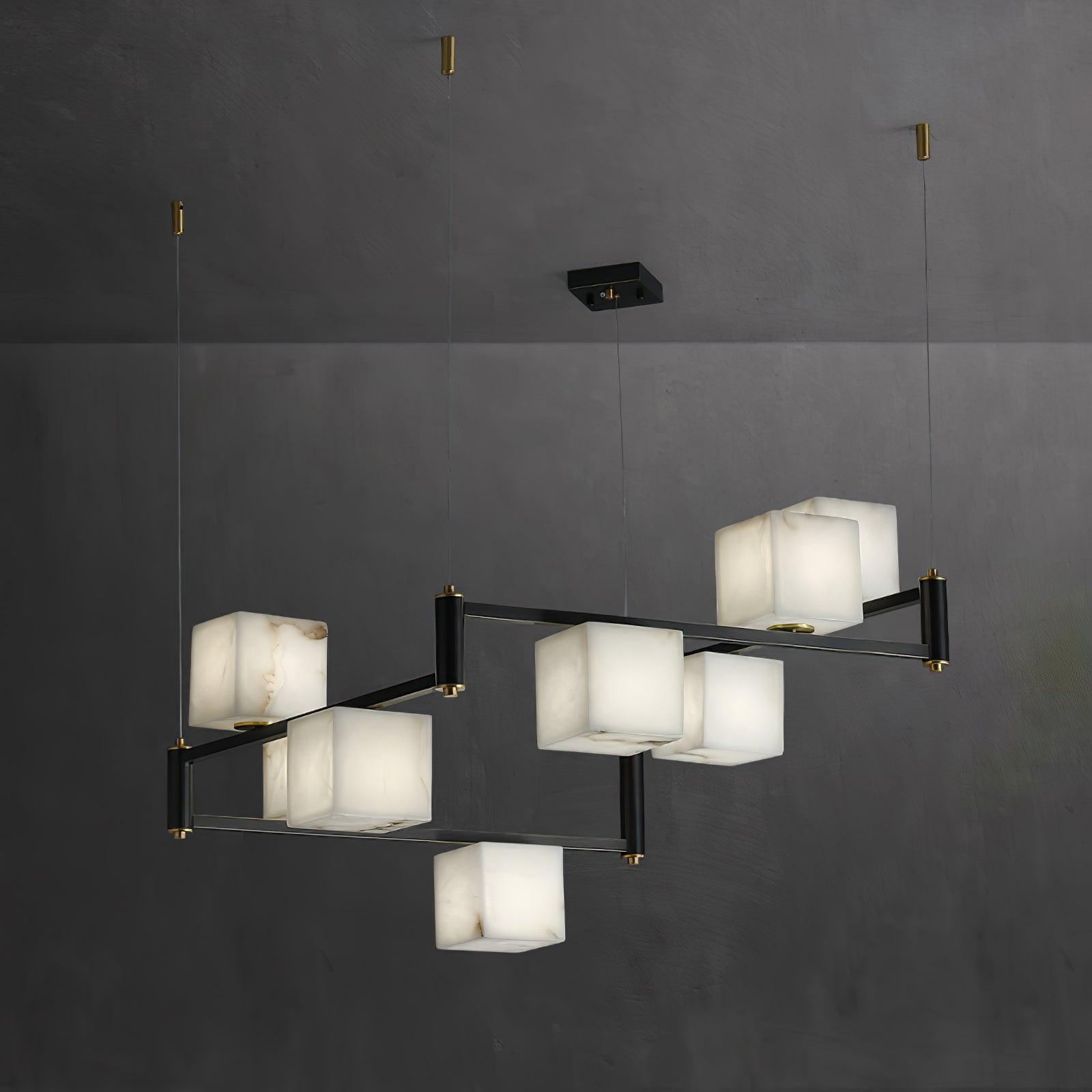 Nena Ciraeor Glass Chandelier-Neutral Decor