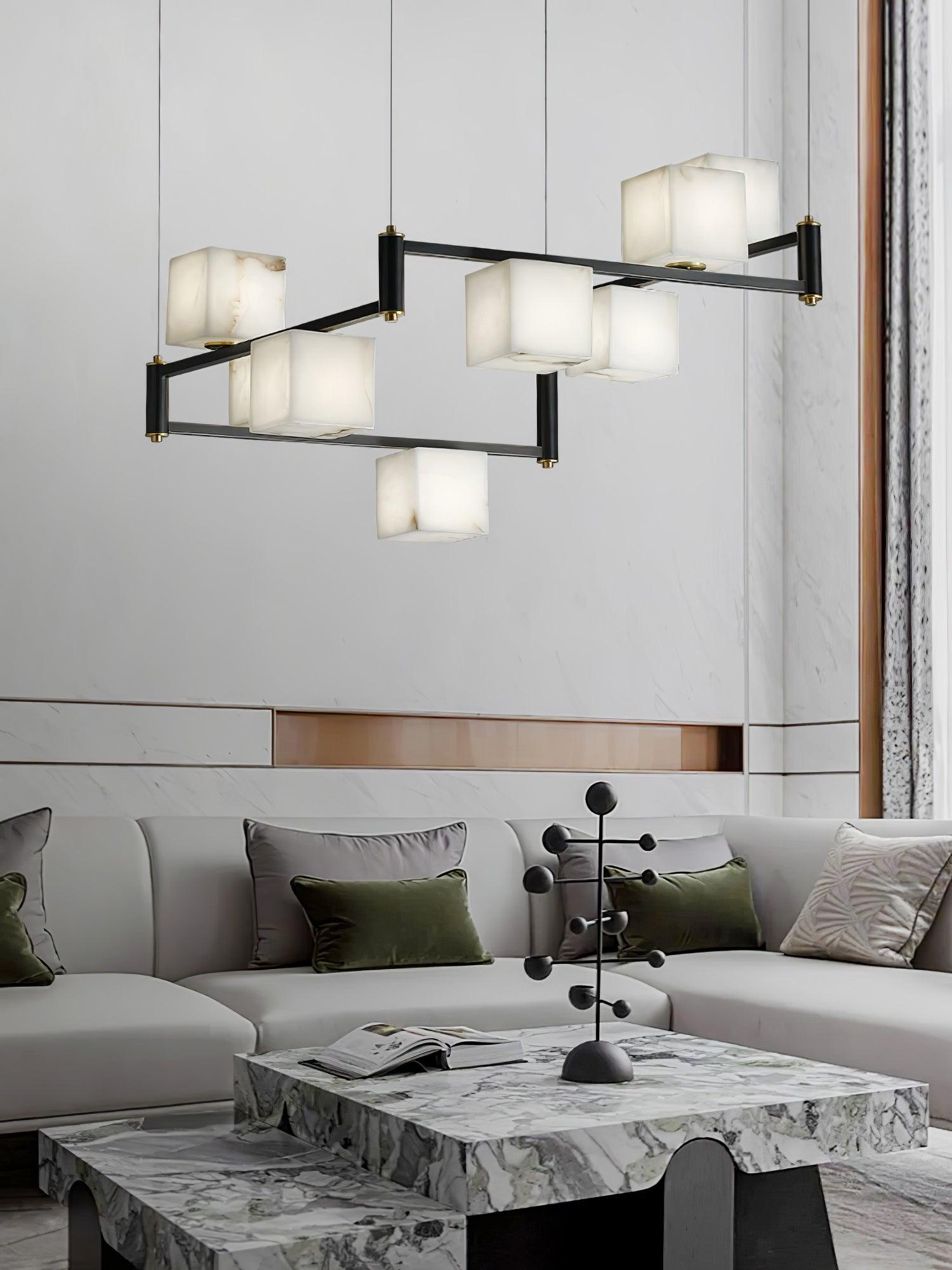 Nena Ciraeor Glass Chandelier-Neutral Decor