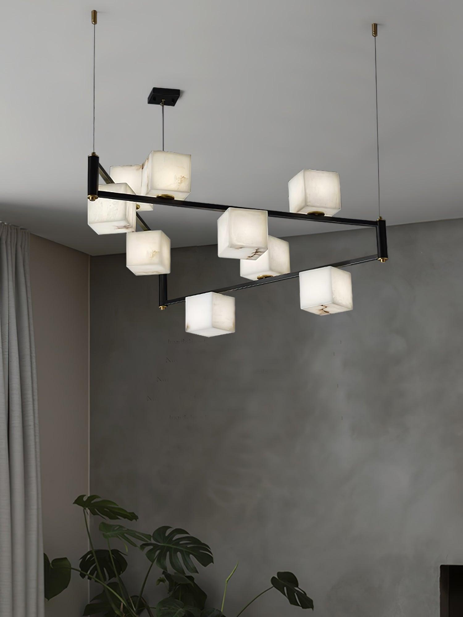 Nena Ciraeor Glass Chandelier-Neutral Decor
