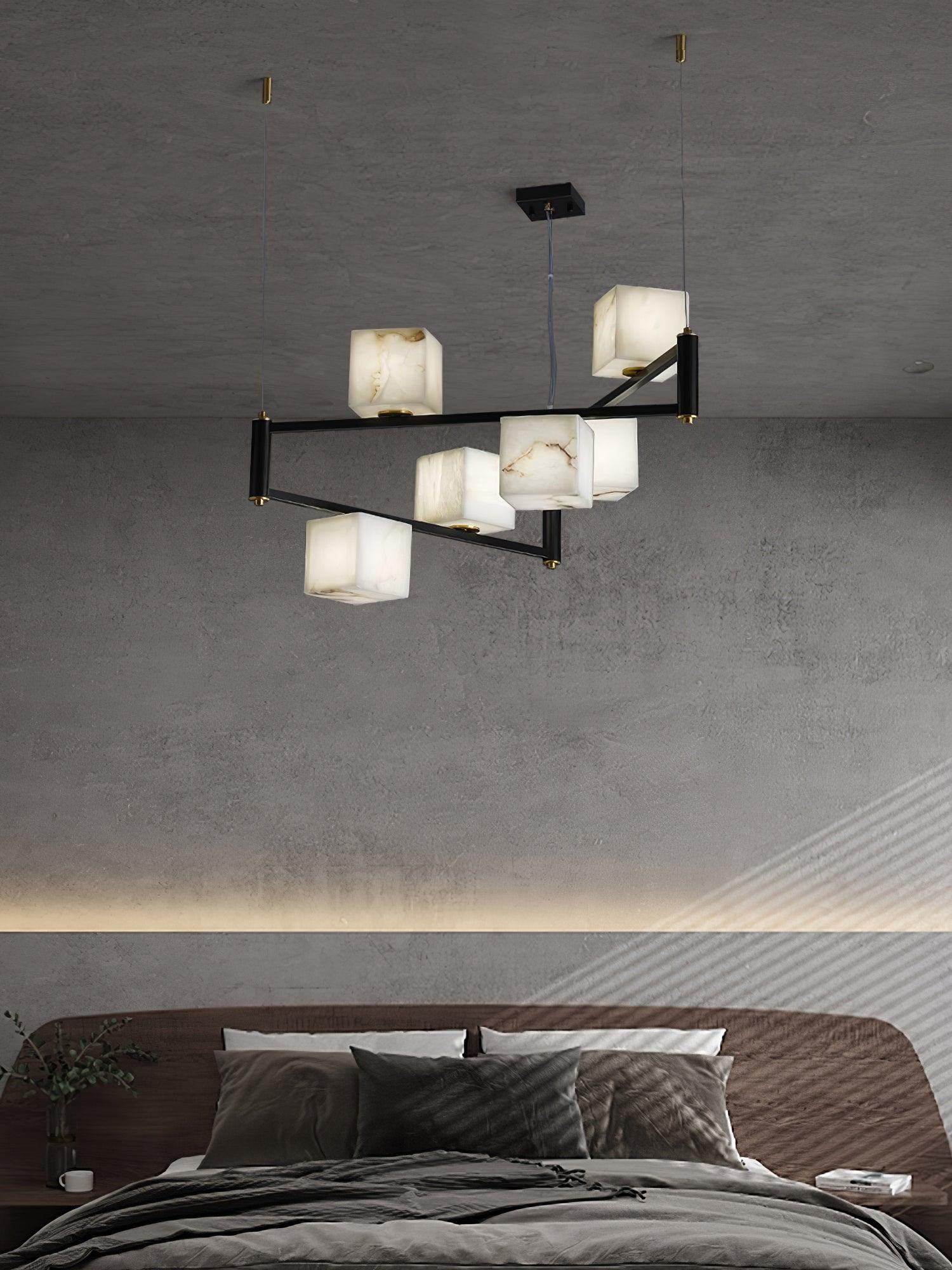 Nena Ciraeor Glass Chandelier-Neutral Decor