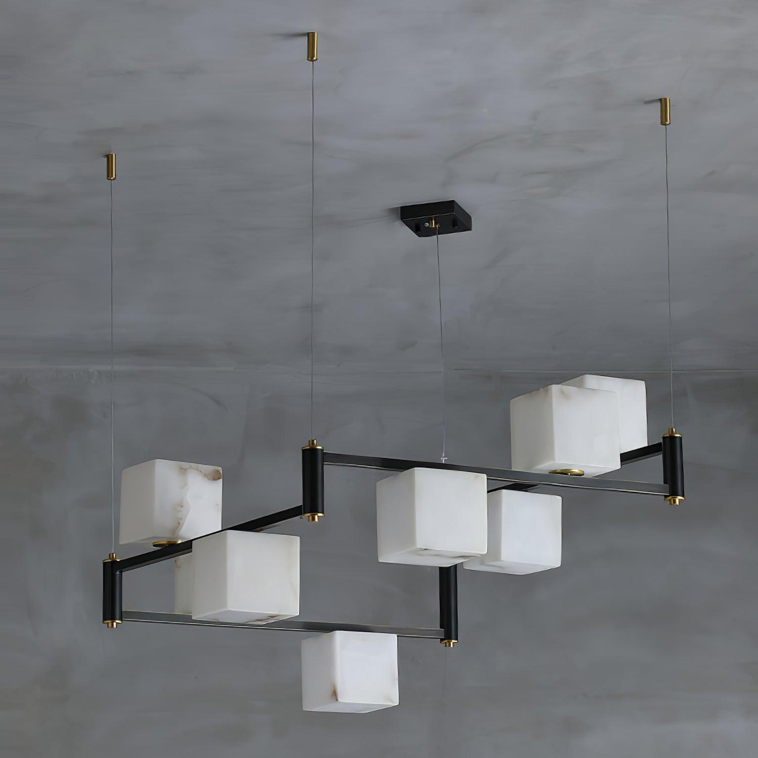 Nena Ciraeor Glass Chandelier-Neutral Decor