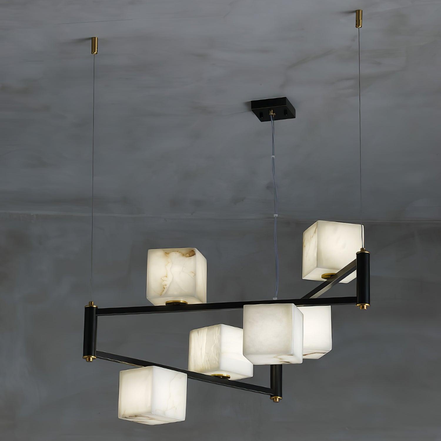 Nena Ciraeor Glass Chandelier-Neutral Decor