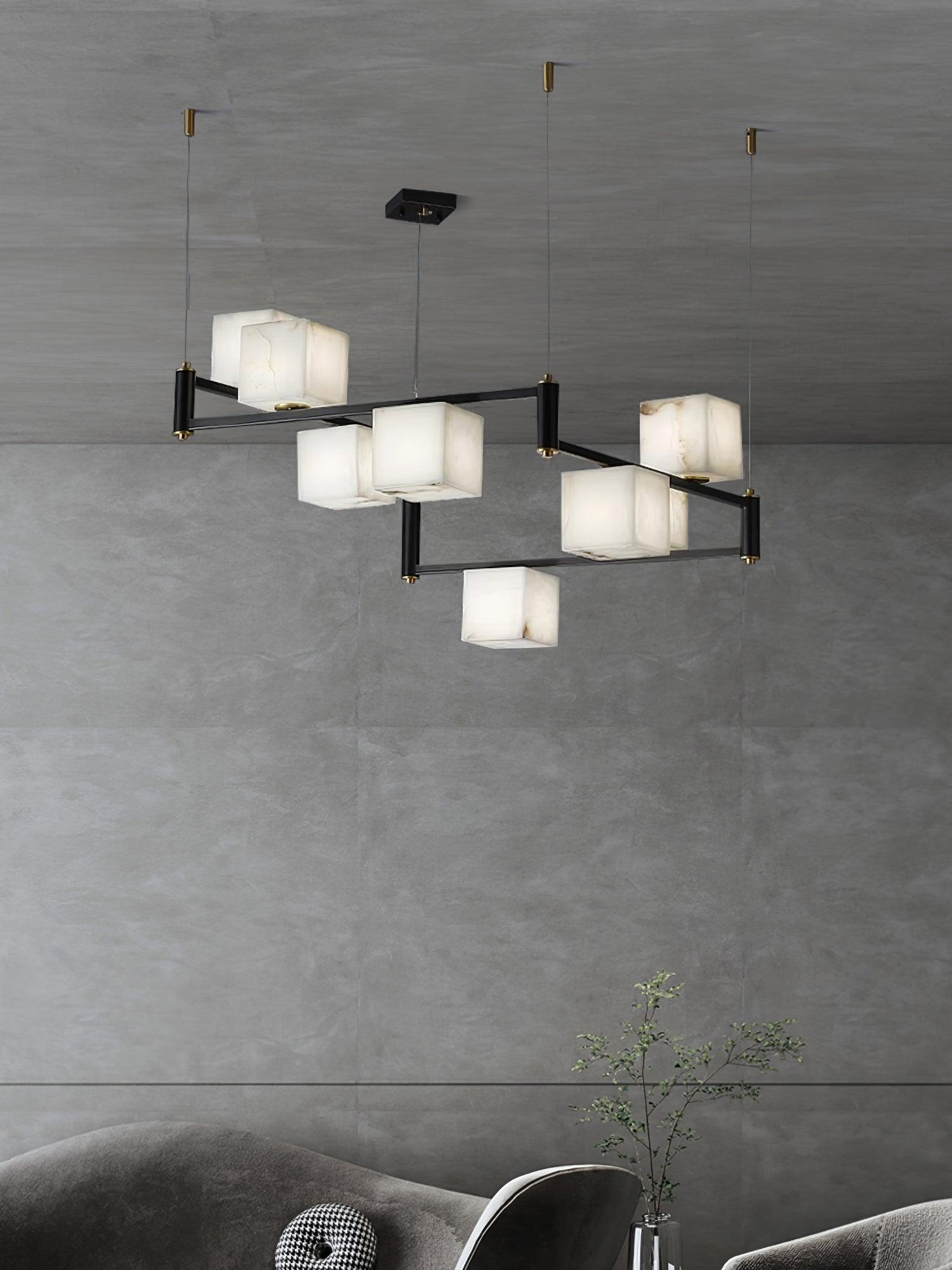 Nena Ciraeor Glass Chandelier-Neutral Decor