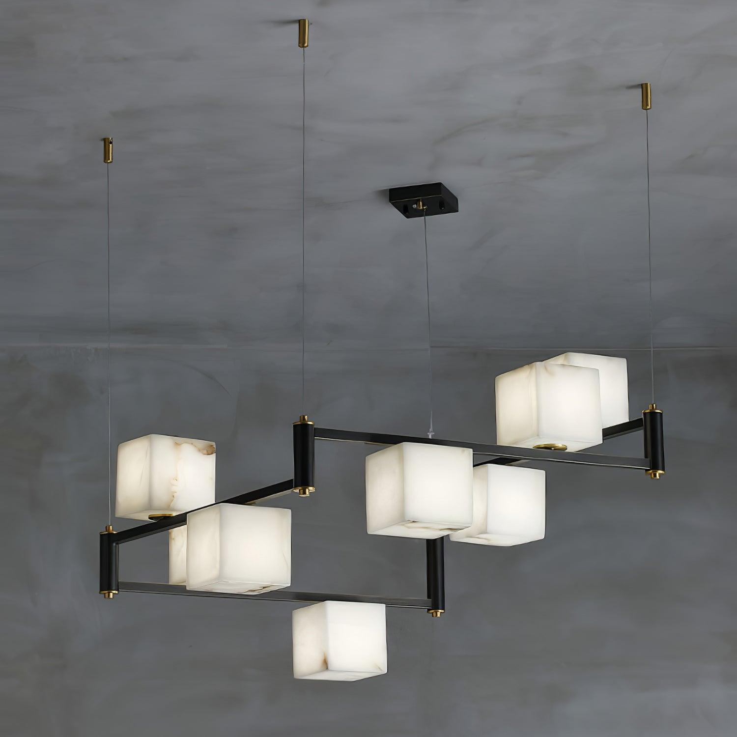 Nena Ciraeor Glass Chandelier-Neutral Decor