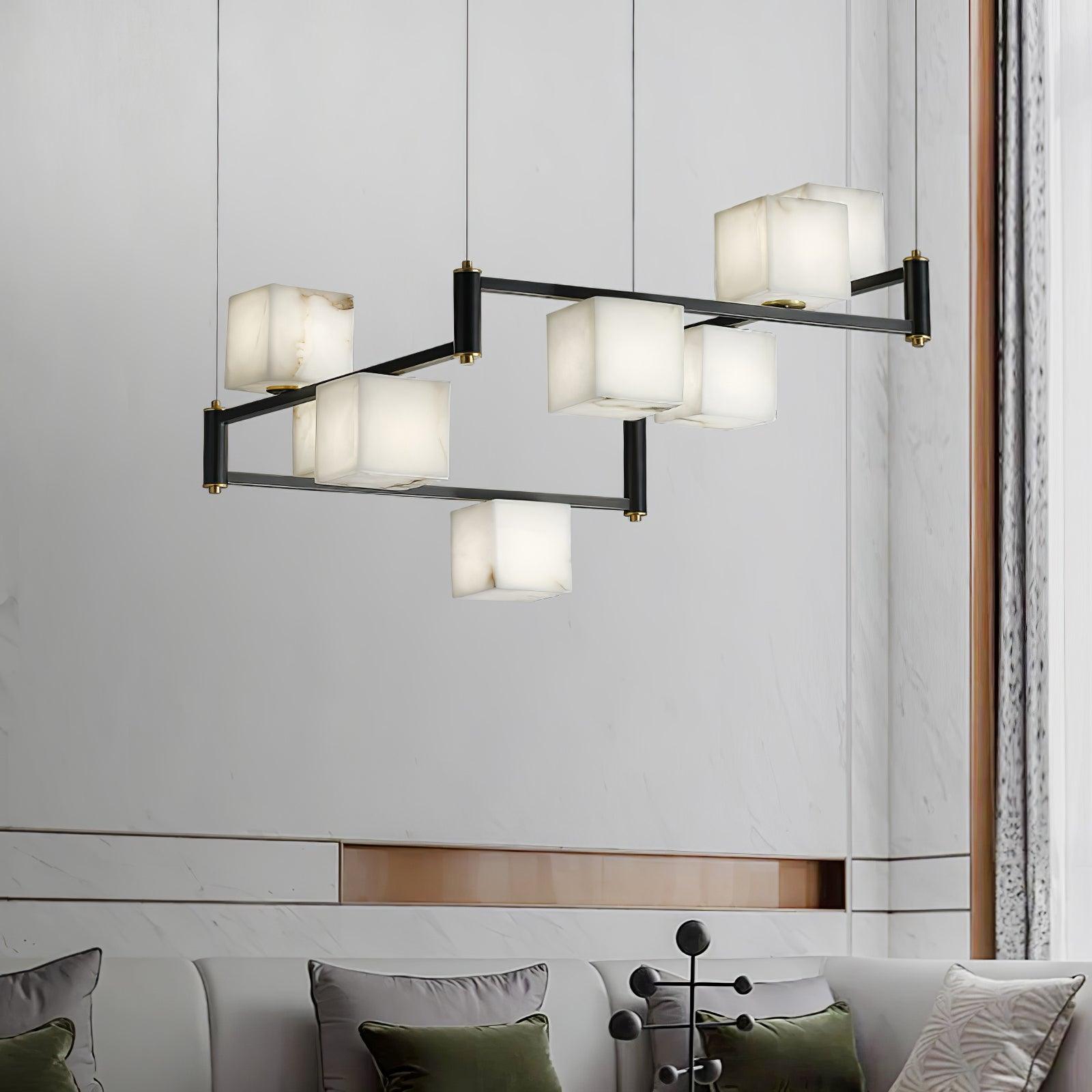Nena Ciraeor Glass Chandelier-Neutral Decor