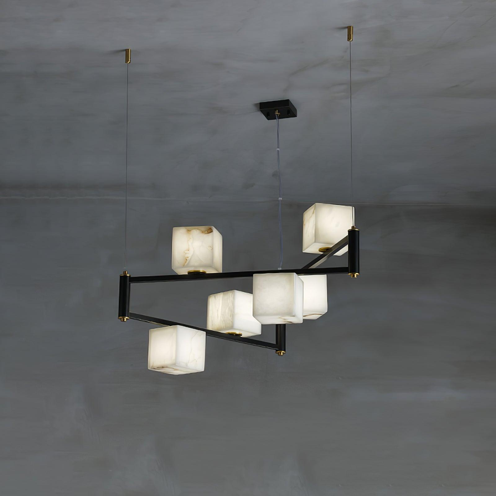 Nena Ciraeor Glass Chandelier-Neutral Decor