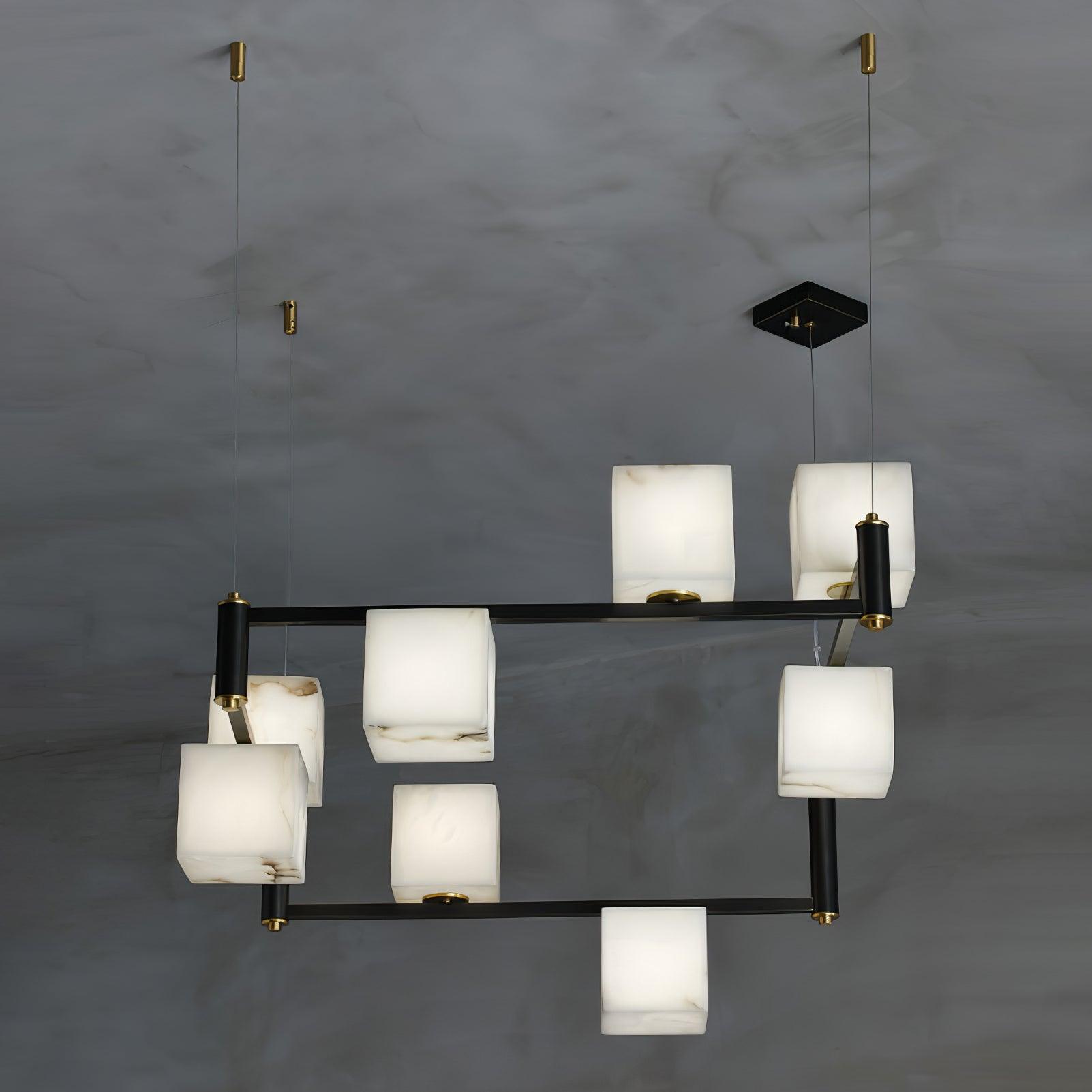 Nena Ciraeor Glass Chandelier-Neutral Decor