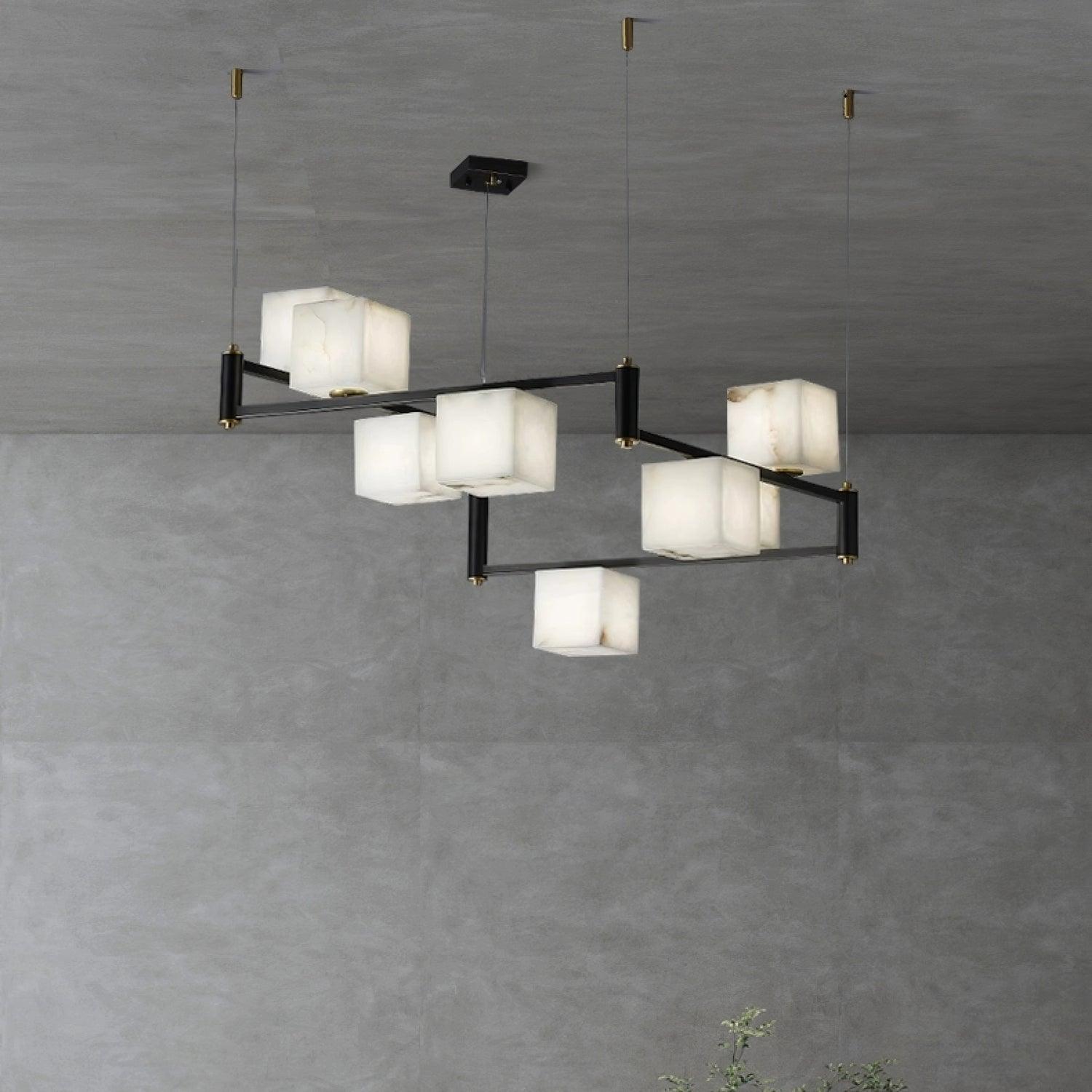 Nena Ciraeor Glass Chandelier-Neutral Decor