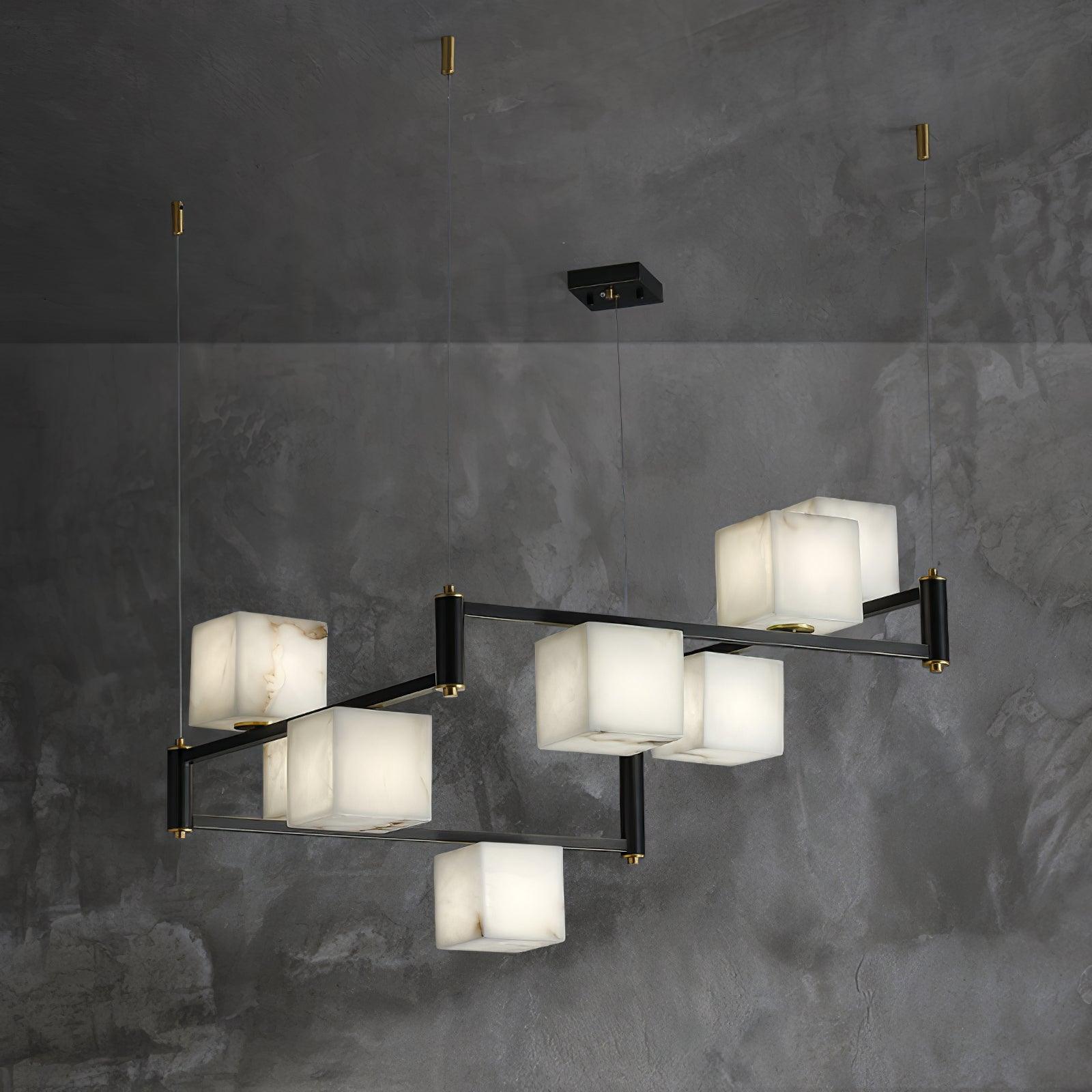 Nena Ciraeor Glass Chandelier-Neutral Decor