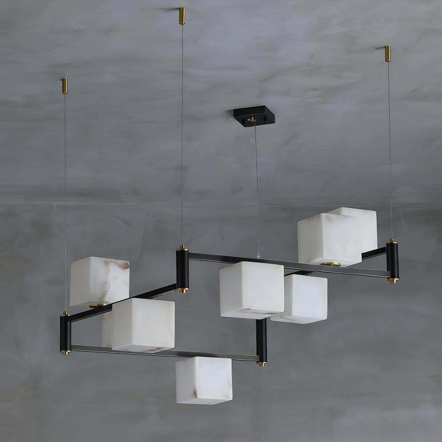 Nena Ciraeor Glass Chandelier-Neutral Decor