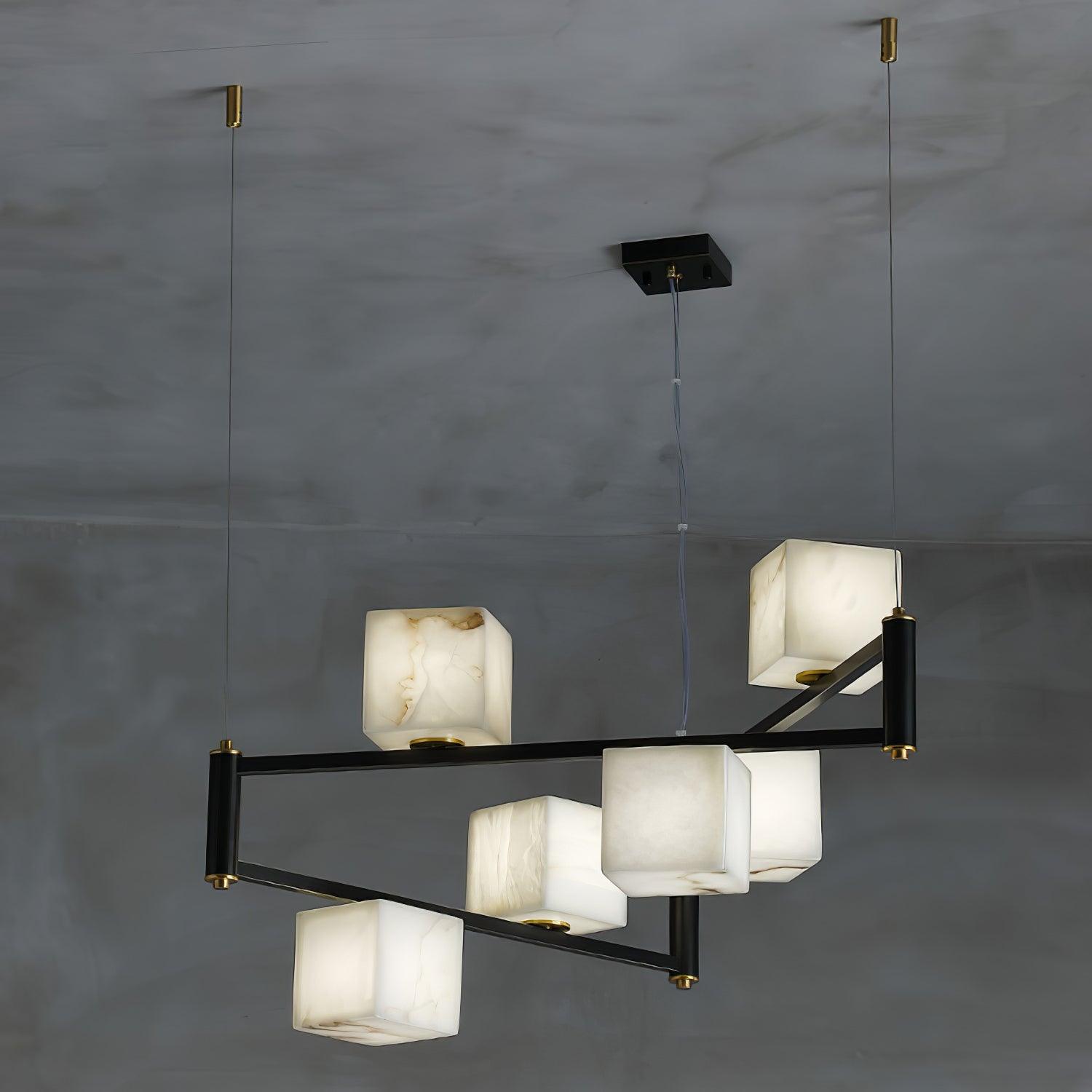 Nena Ciraeor Glass Chandelier-Neutral Decor