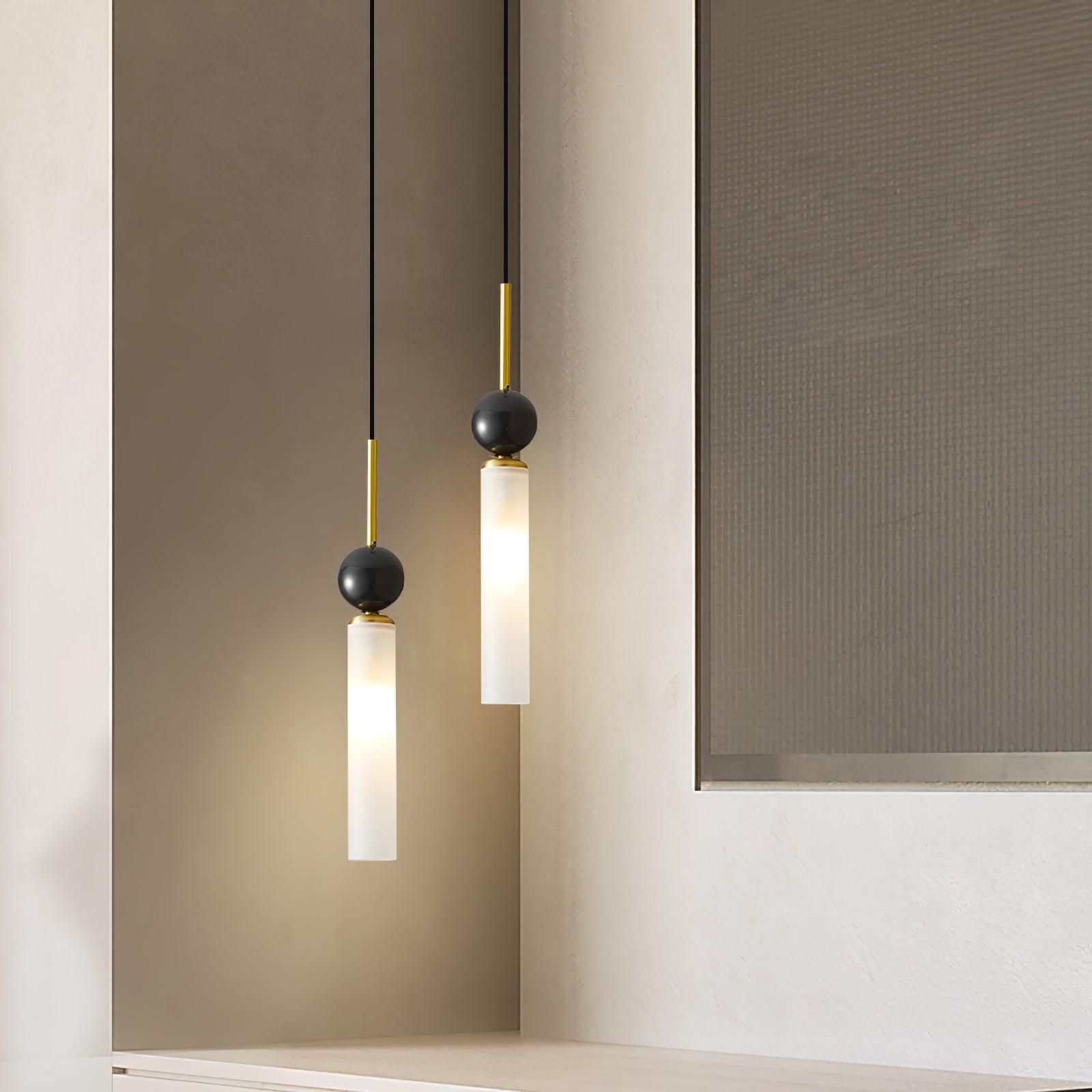 Thea Minimalist Marble Pendant Light-Neutral Decor