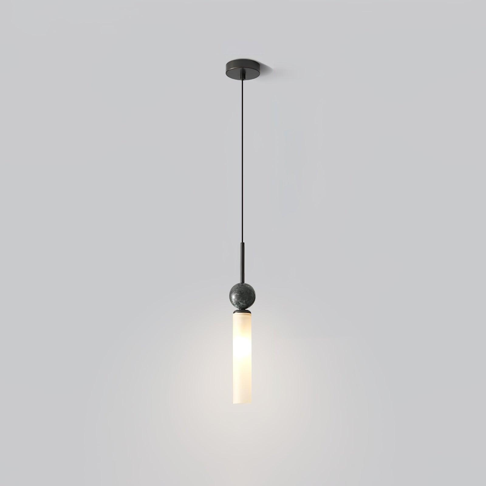 Thea Minimalist Marble Pendant Light-Neutral Decor