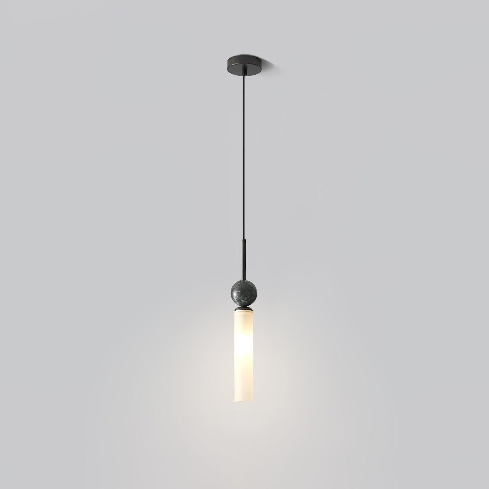 Thea Minimalist Marble Pendant Light-Neutral Decor