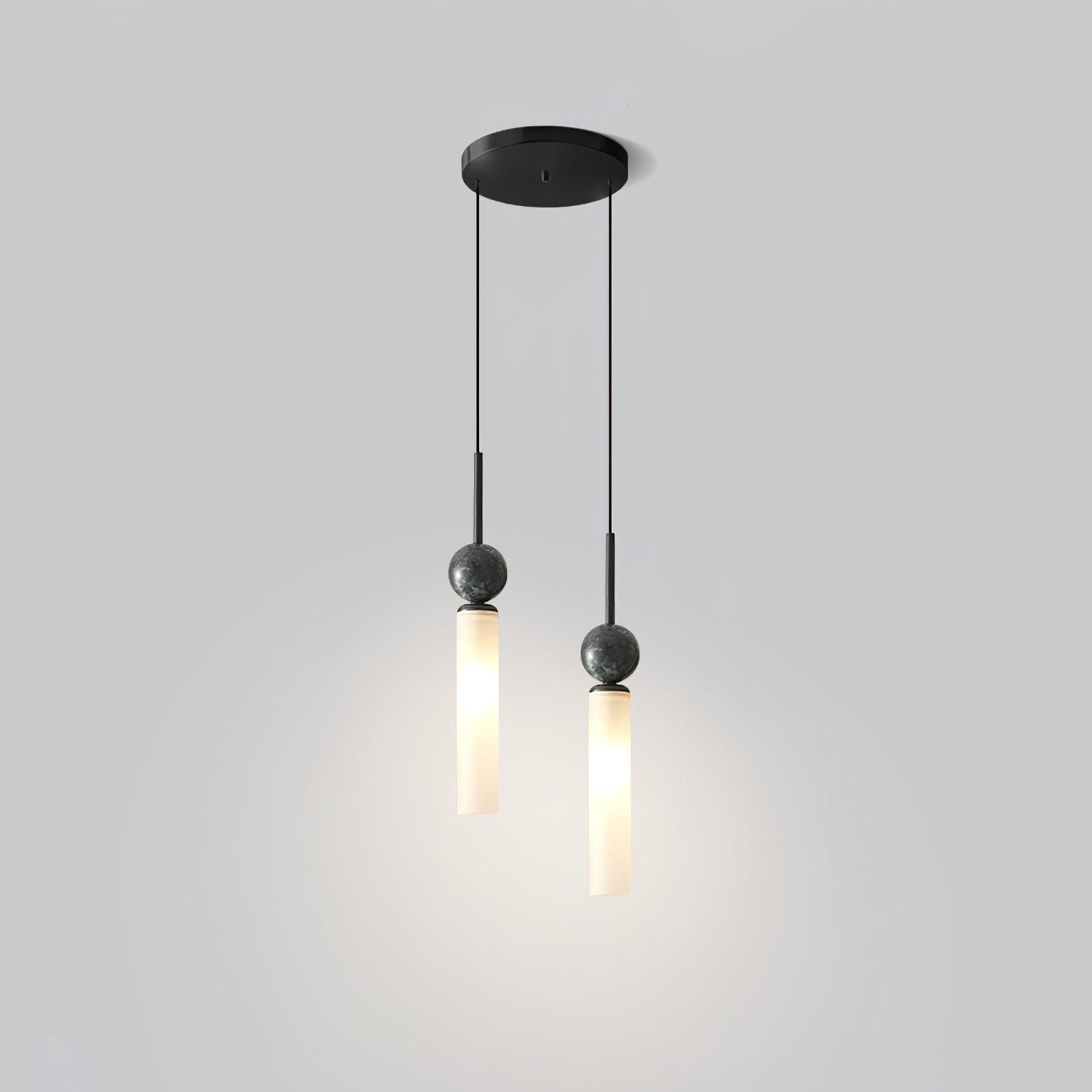 Thea Minimalist Marble Pendant Light-Neutral Decor