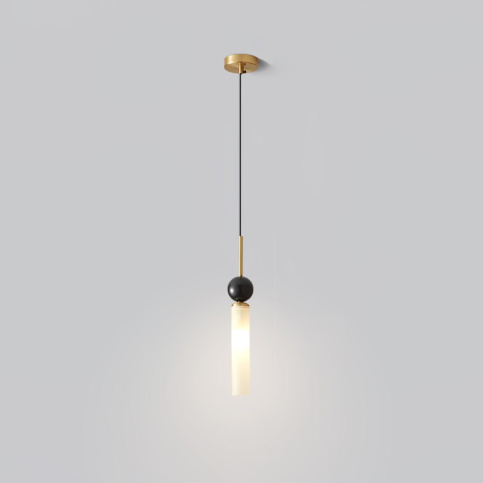 Thea Minimalist Marble Pendant Light-Neutral Decor