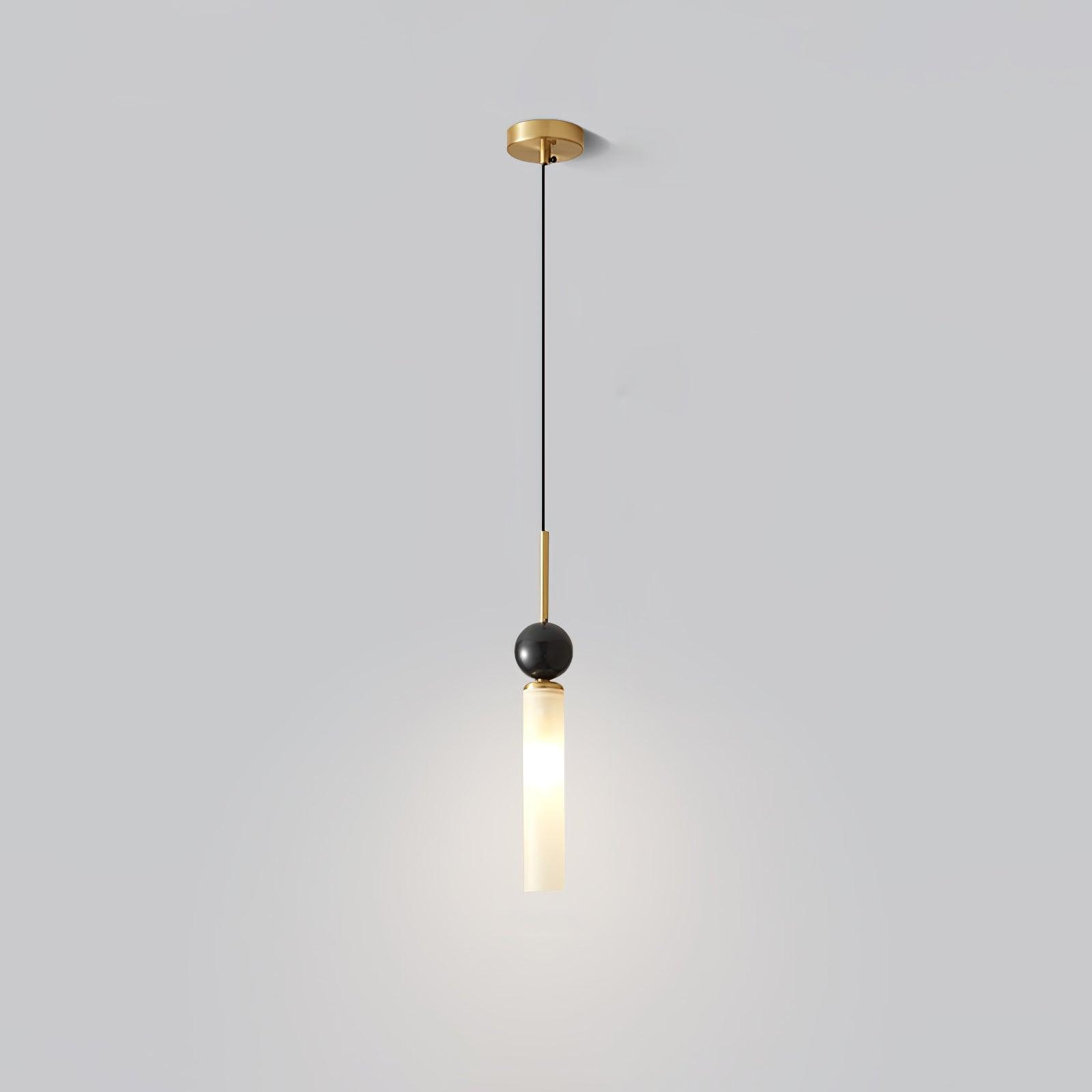 Thea Minimalist Marble Pendant Light-Neutral Decor