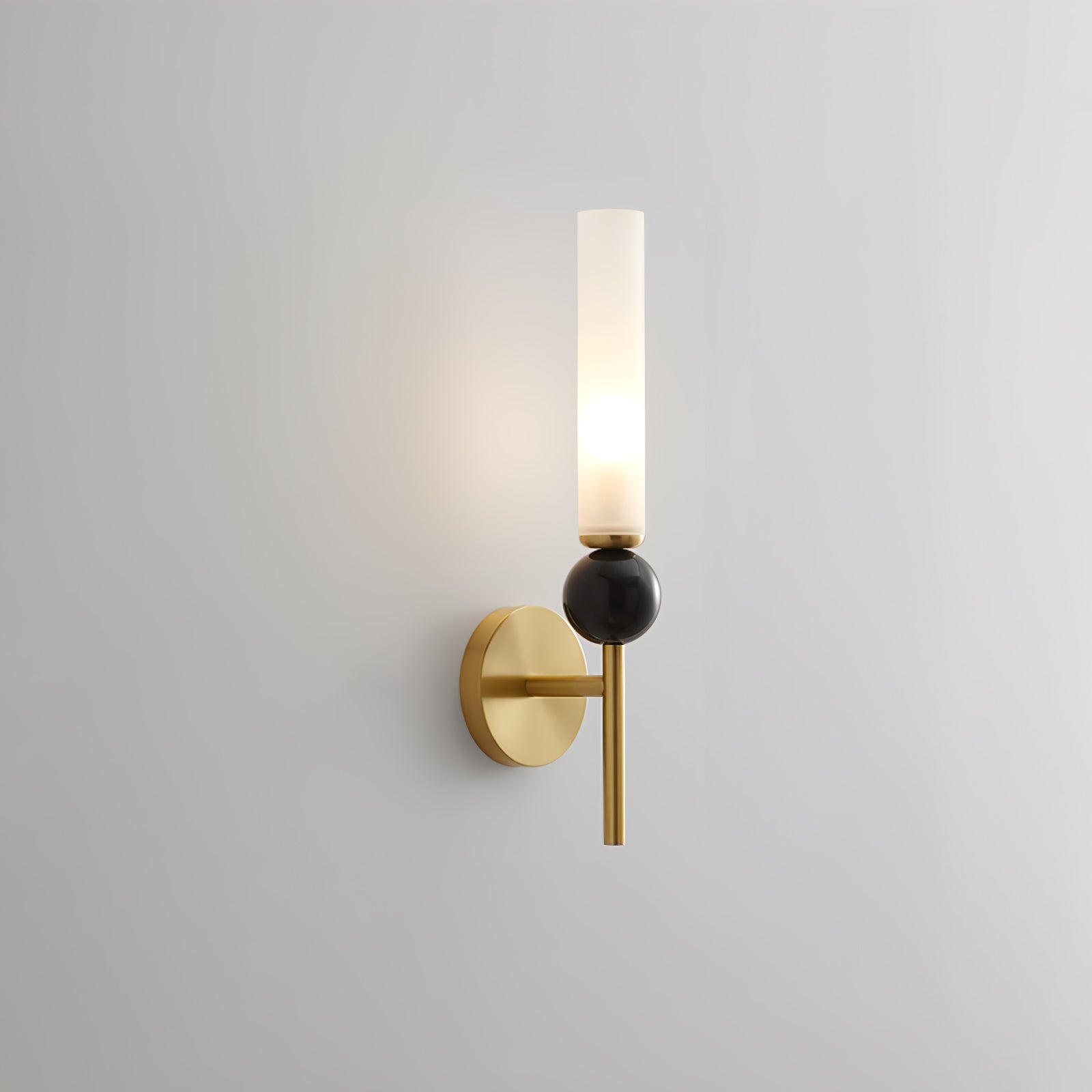 Dulane Modern Minimalist Vertical Marble Wall Lamp-Neutral Decor