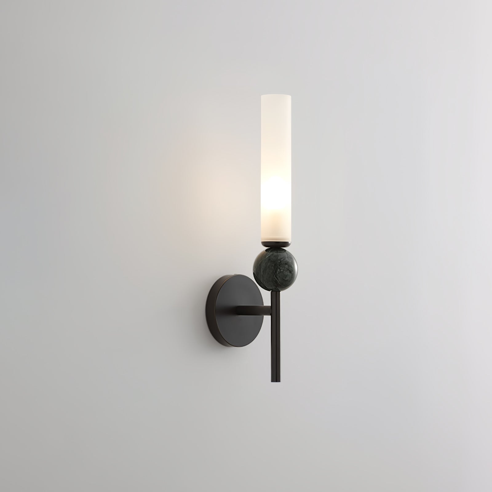 Dulane Modern Minimalist Vertical Marble Wall Lamp-Neutral Decor
