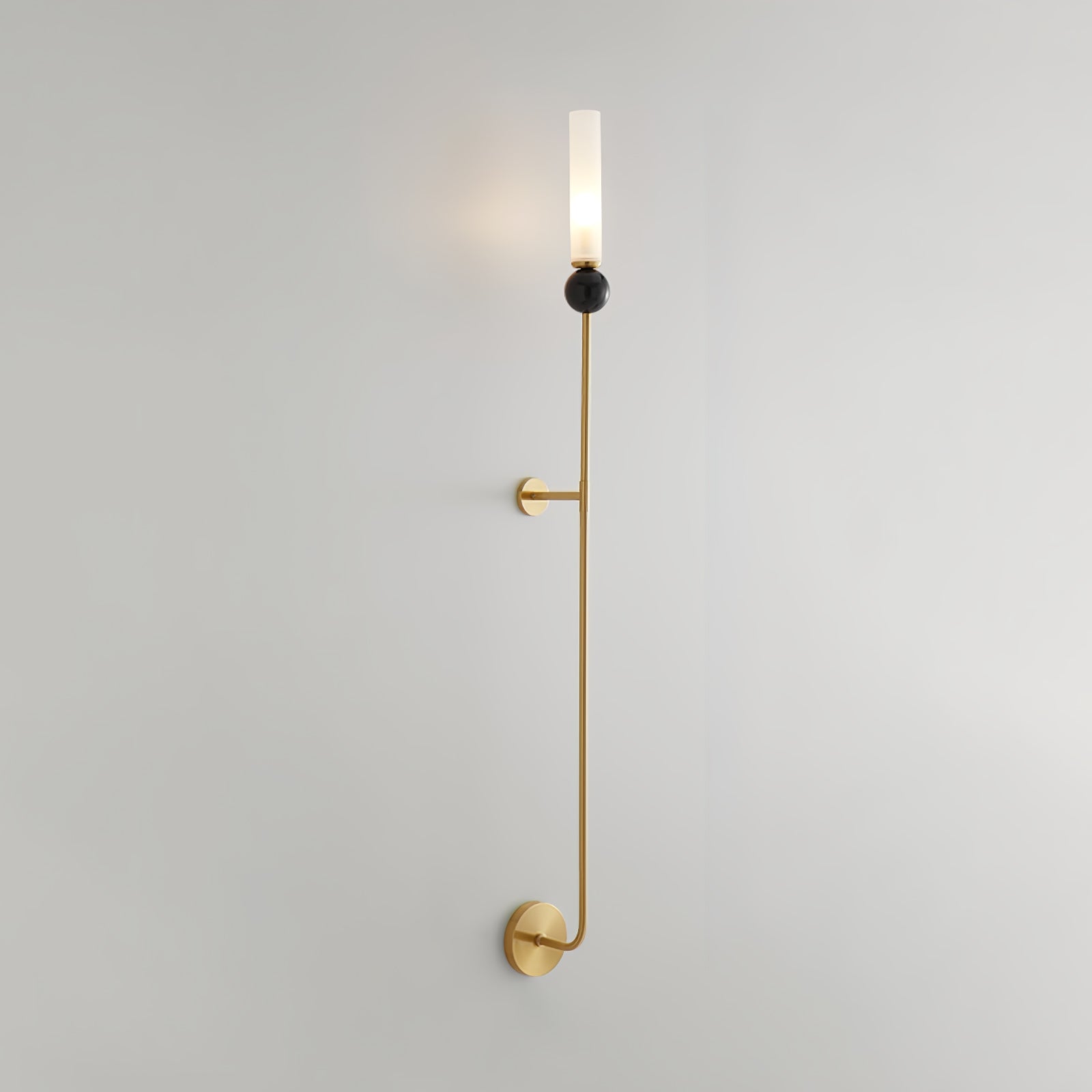 Dulane Modern Minimalist Vertical Marble Wall Lamp-Neutral Decor