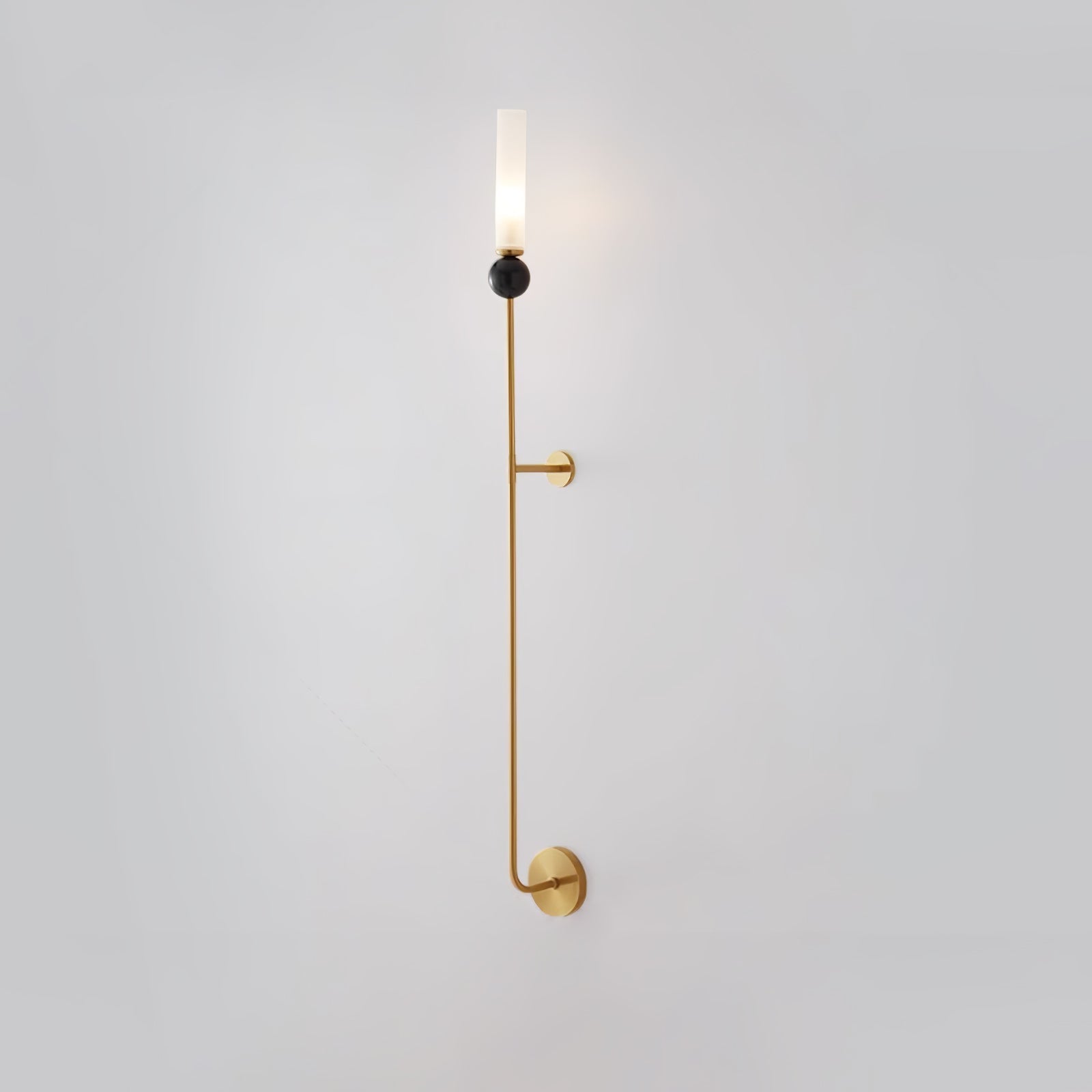 Dulane Modern Minimalist Vertical Marble Wall Lamp-Neutral Decor