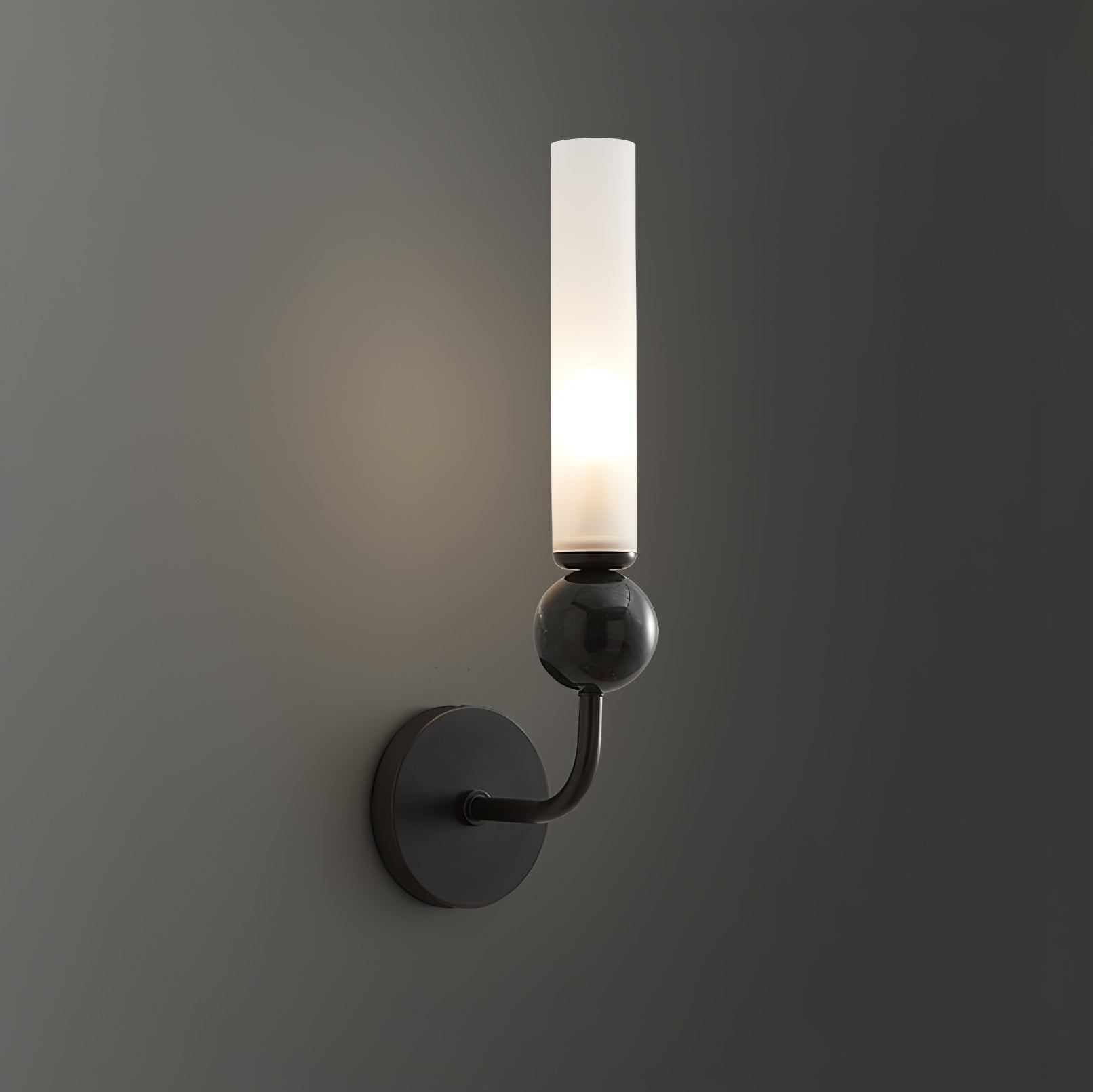 Dulane Modern Minimalist Vertical Marble Wall Lamp-Neutral Decor