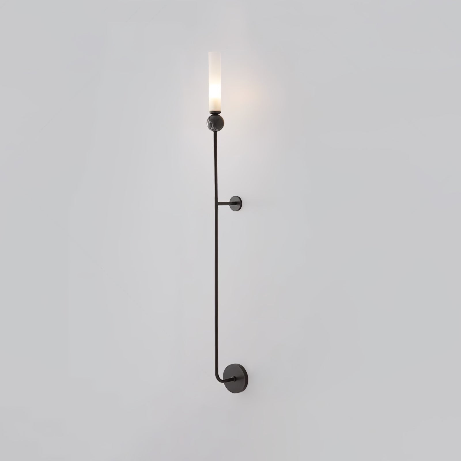 Dulane Modern Minimalist Vertical Marble Wall Lamp-Neutral Decor