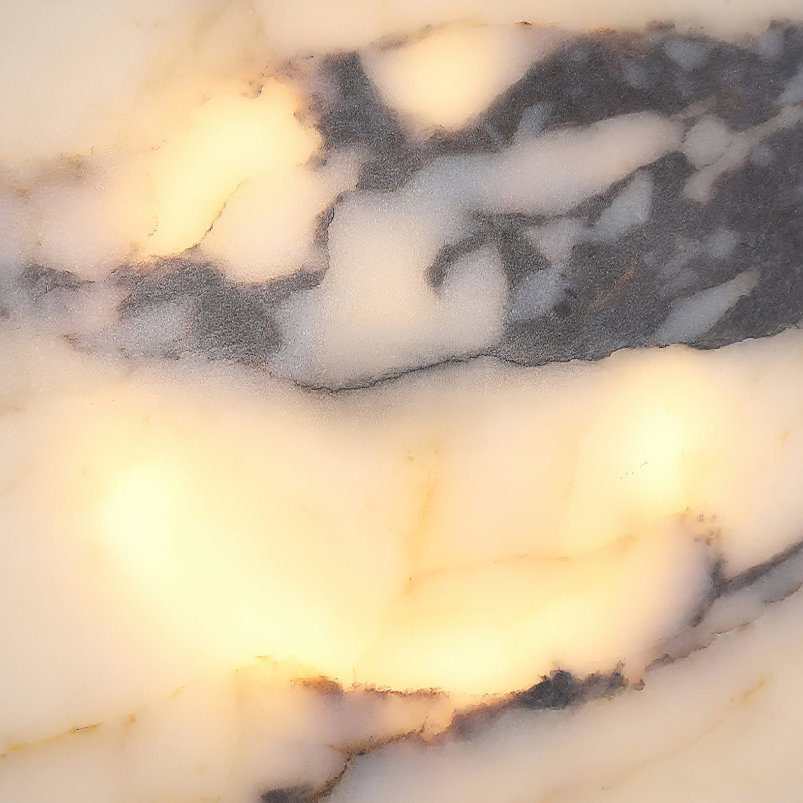 Ivinir Round Marble Ceiling Lamp-Neutral Decor