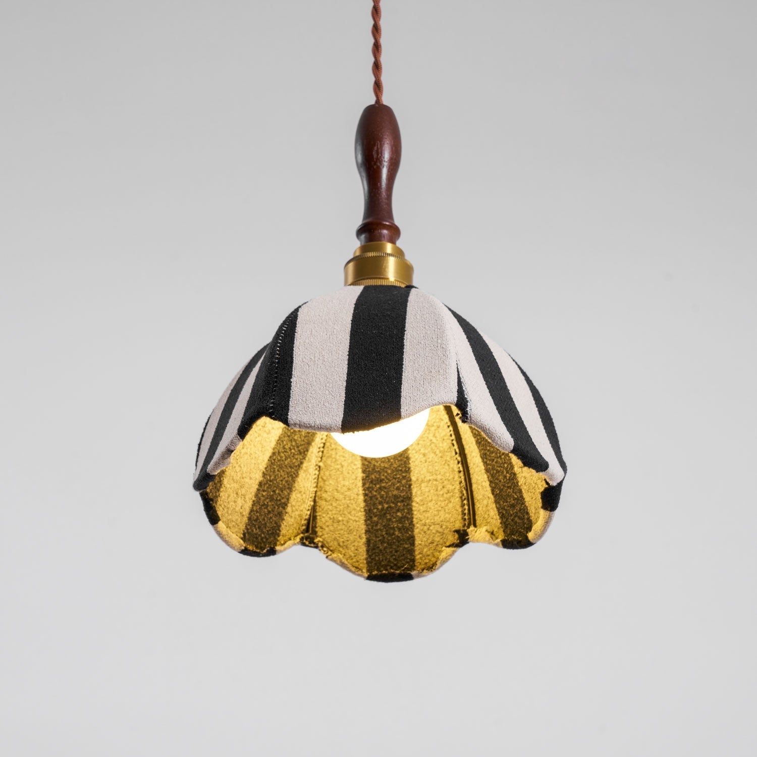 Isolder Fabric Pendant Light-Neutral Decor