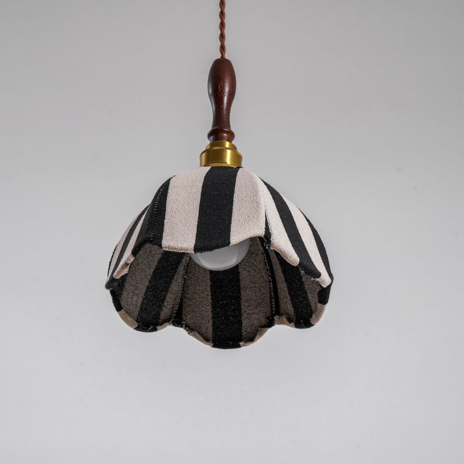 Isolder Fabric Pendant Light-Neutral Decor