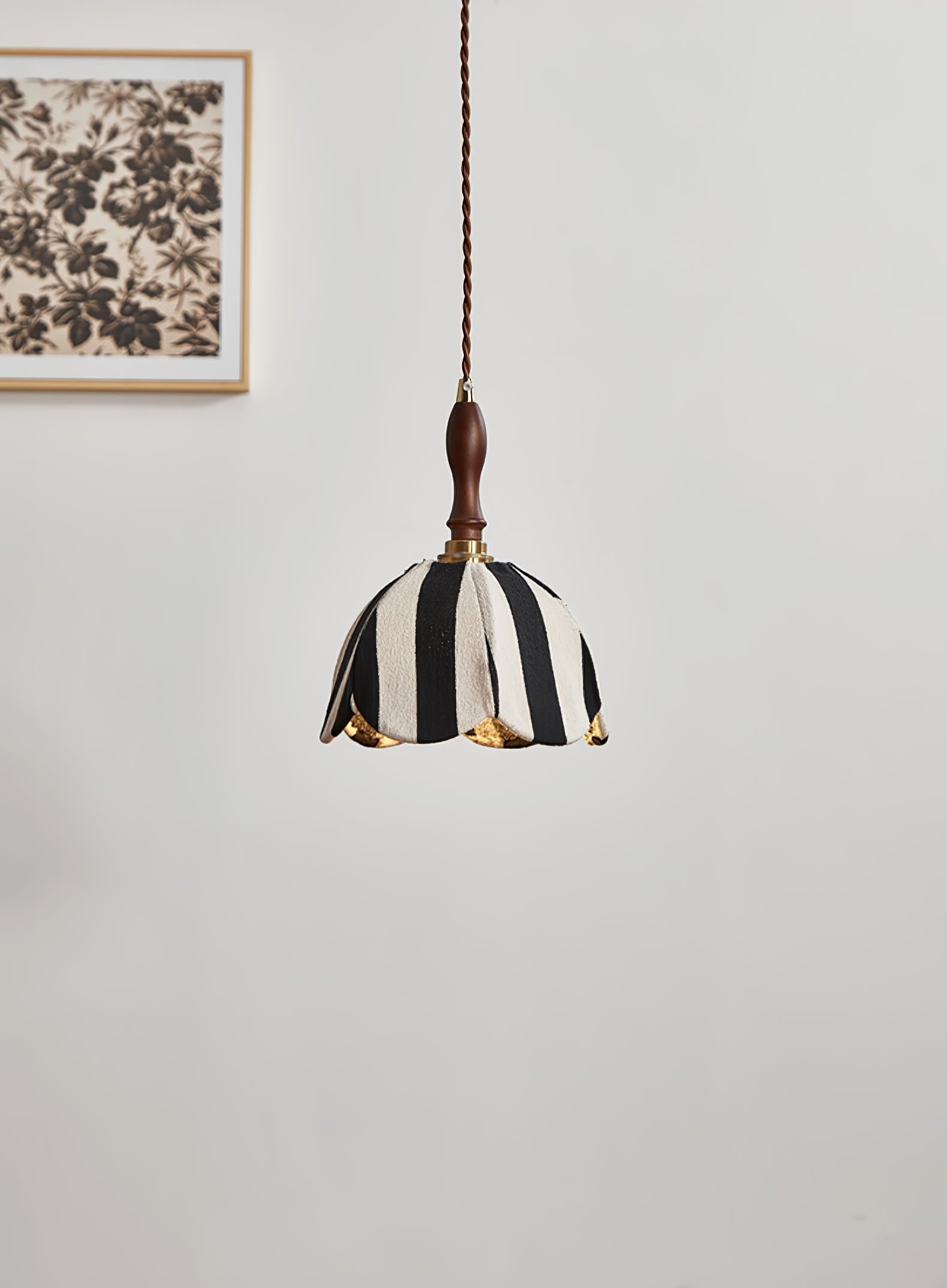 Isolder Fabric Pendant Light-Neutral Decor