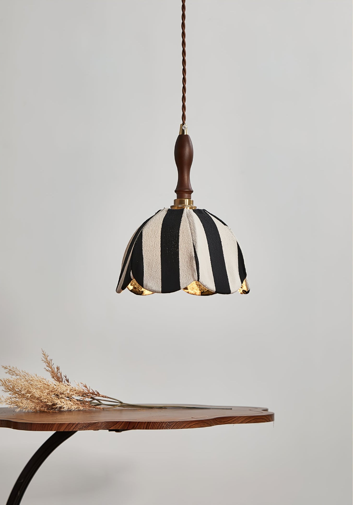 Isolder Fabric Pendant Light-Neutral Decor