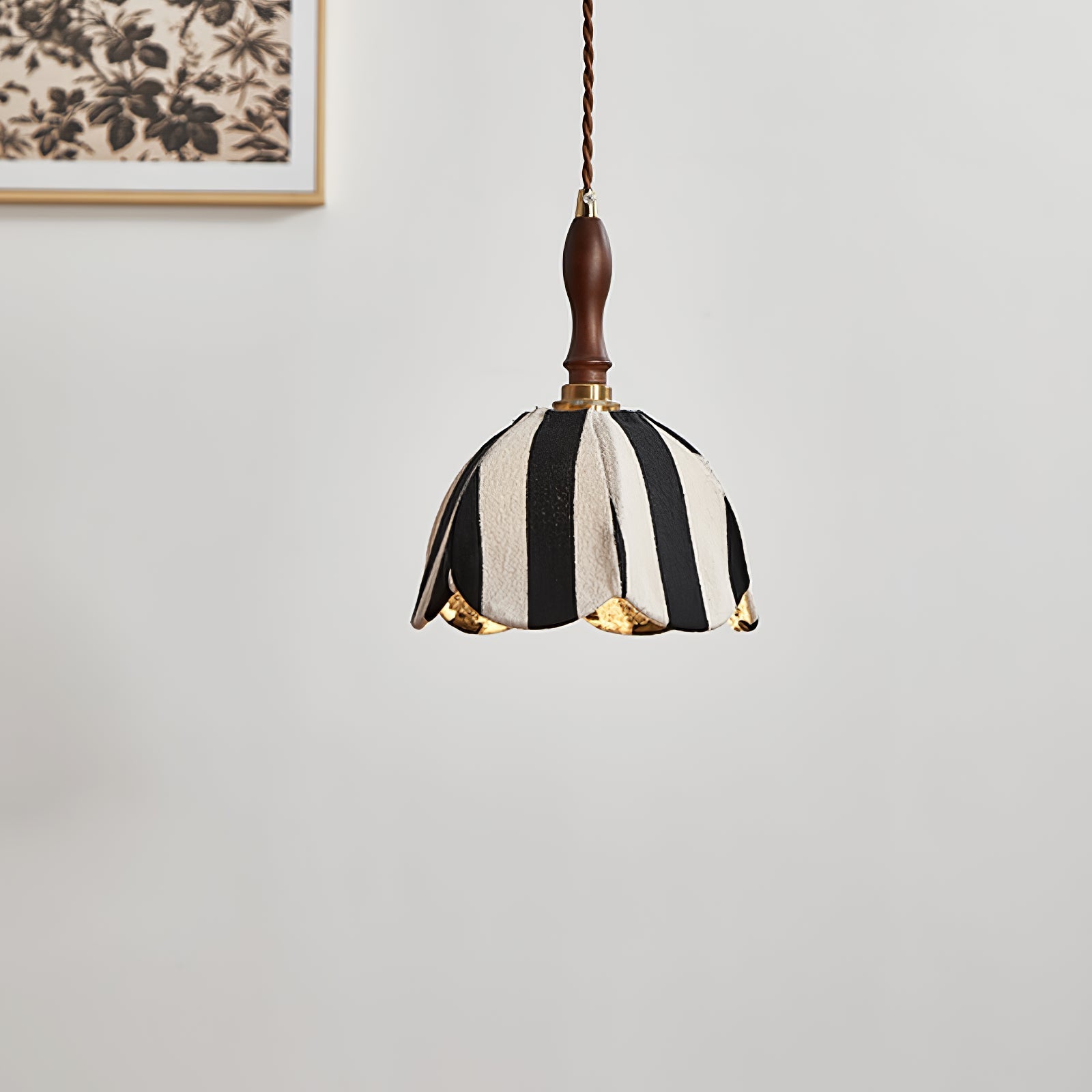 Isolder Fabric Pendant Light-Neutral Decor