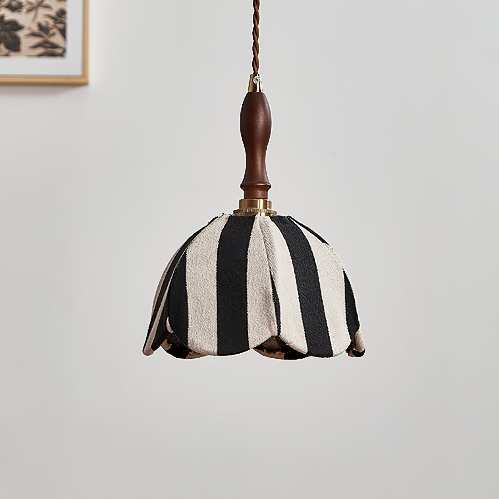 Isolder Fabric Pendant Light-Neutral Decor