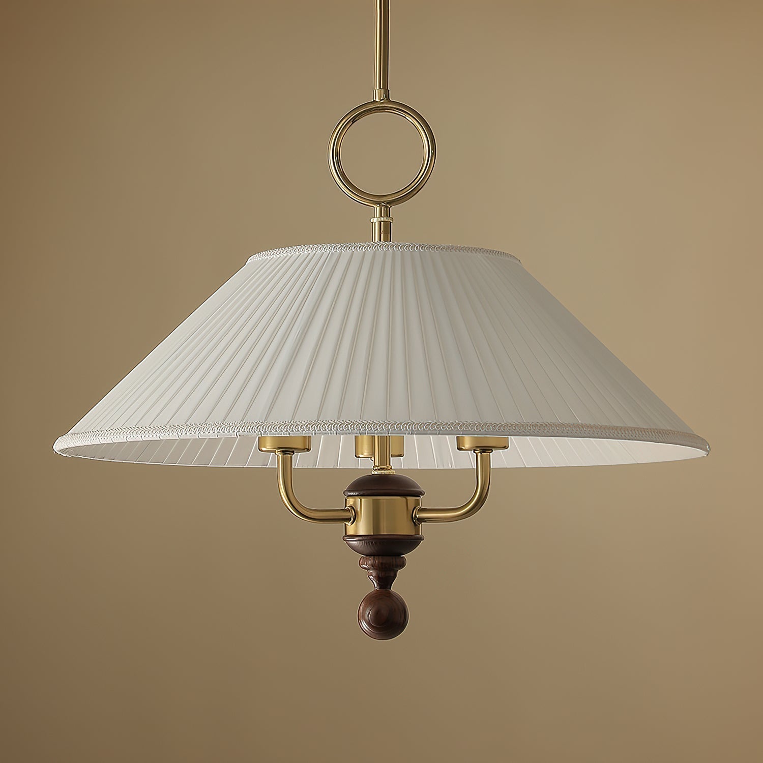 Xylren Pleated Pendant Light-Neutral Decor